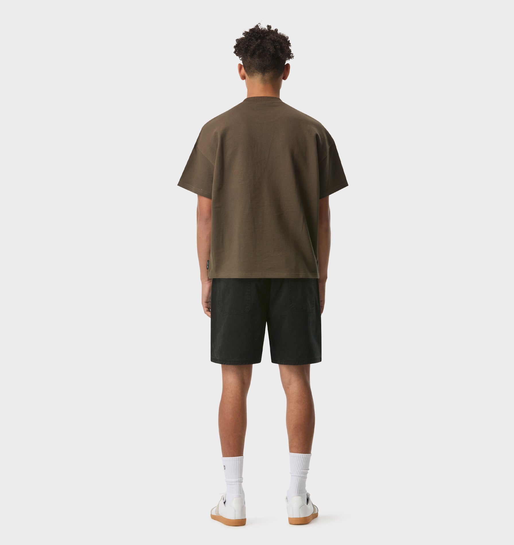 Heavy Lewi Tee - Burnt Olive