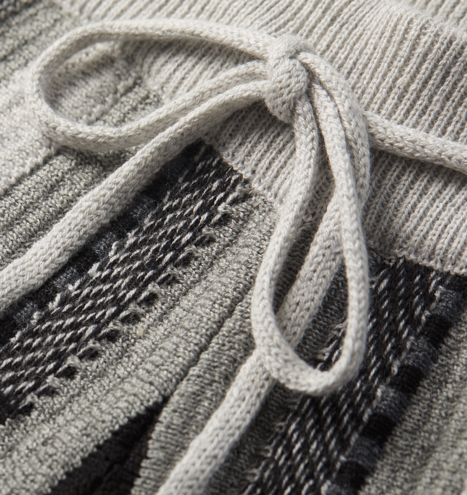 Multi Knit Short - Charcoal Grey