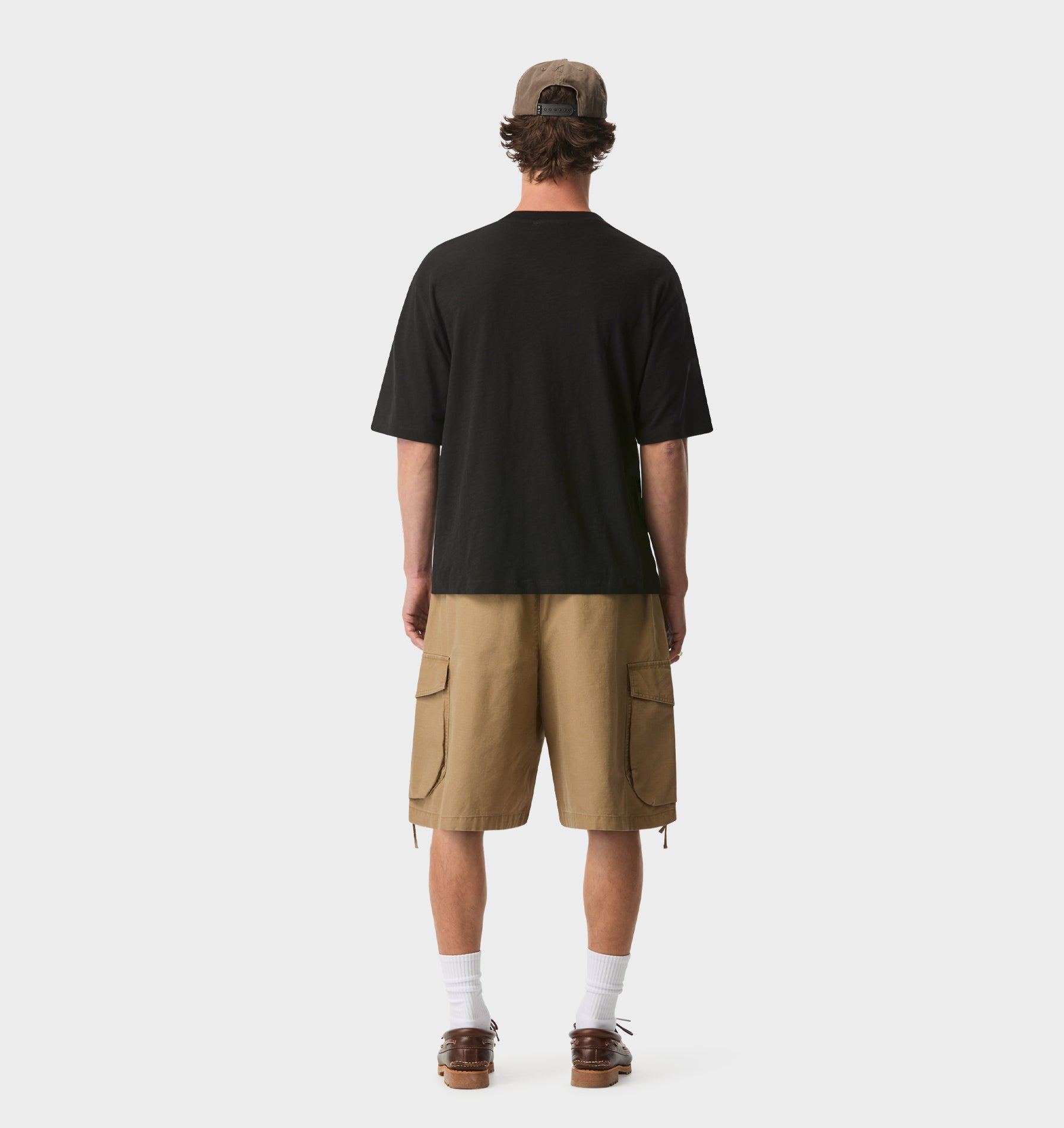 Slub Isaac Tee - Black