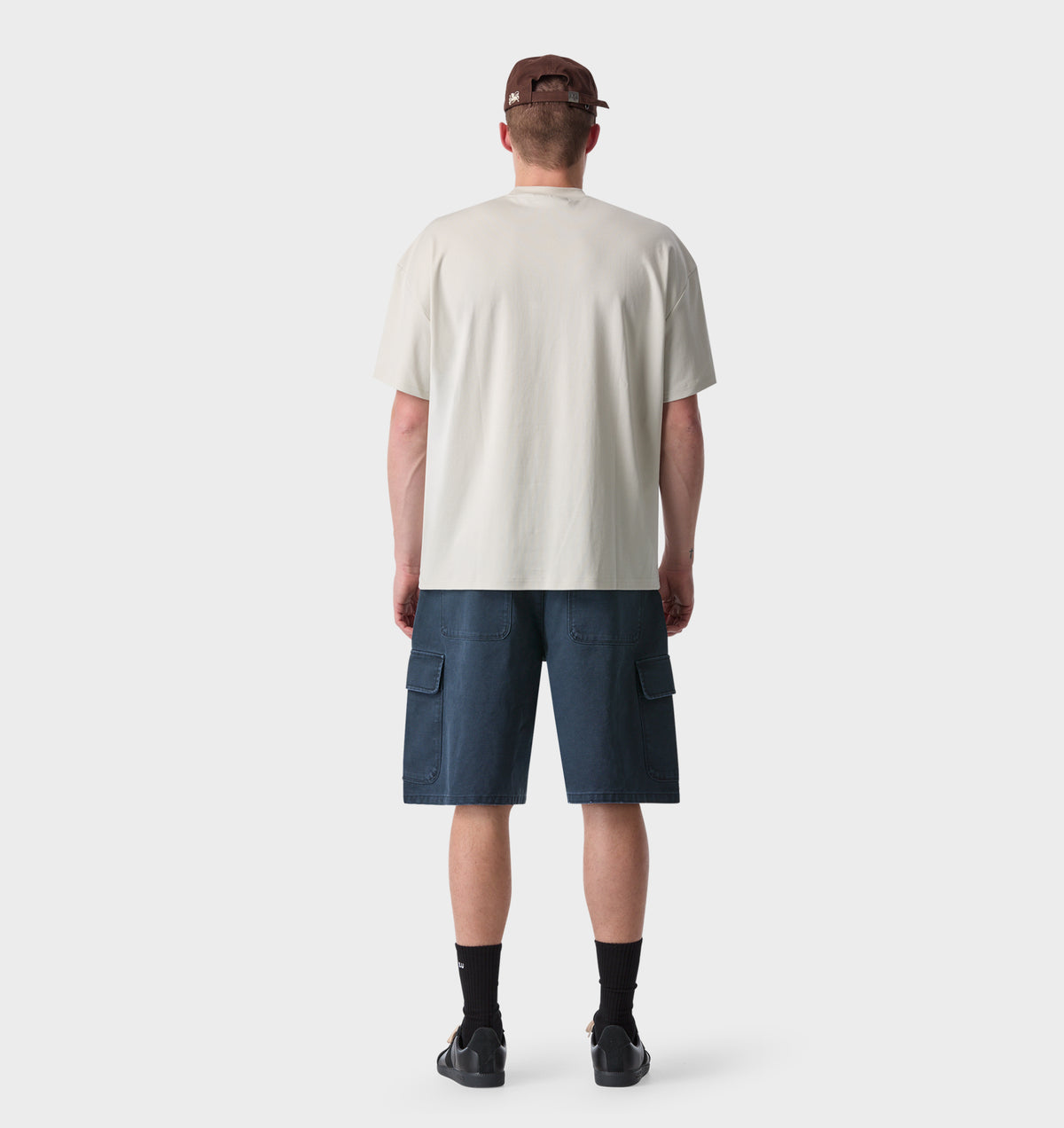Canvas Cargo Short - Indigo