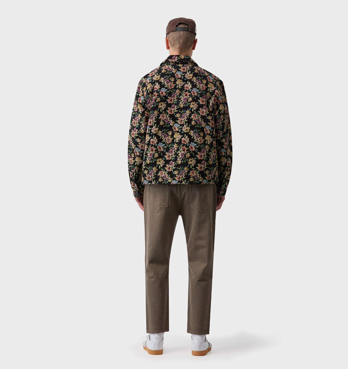 Floral Overshirt - Dark Floral