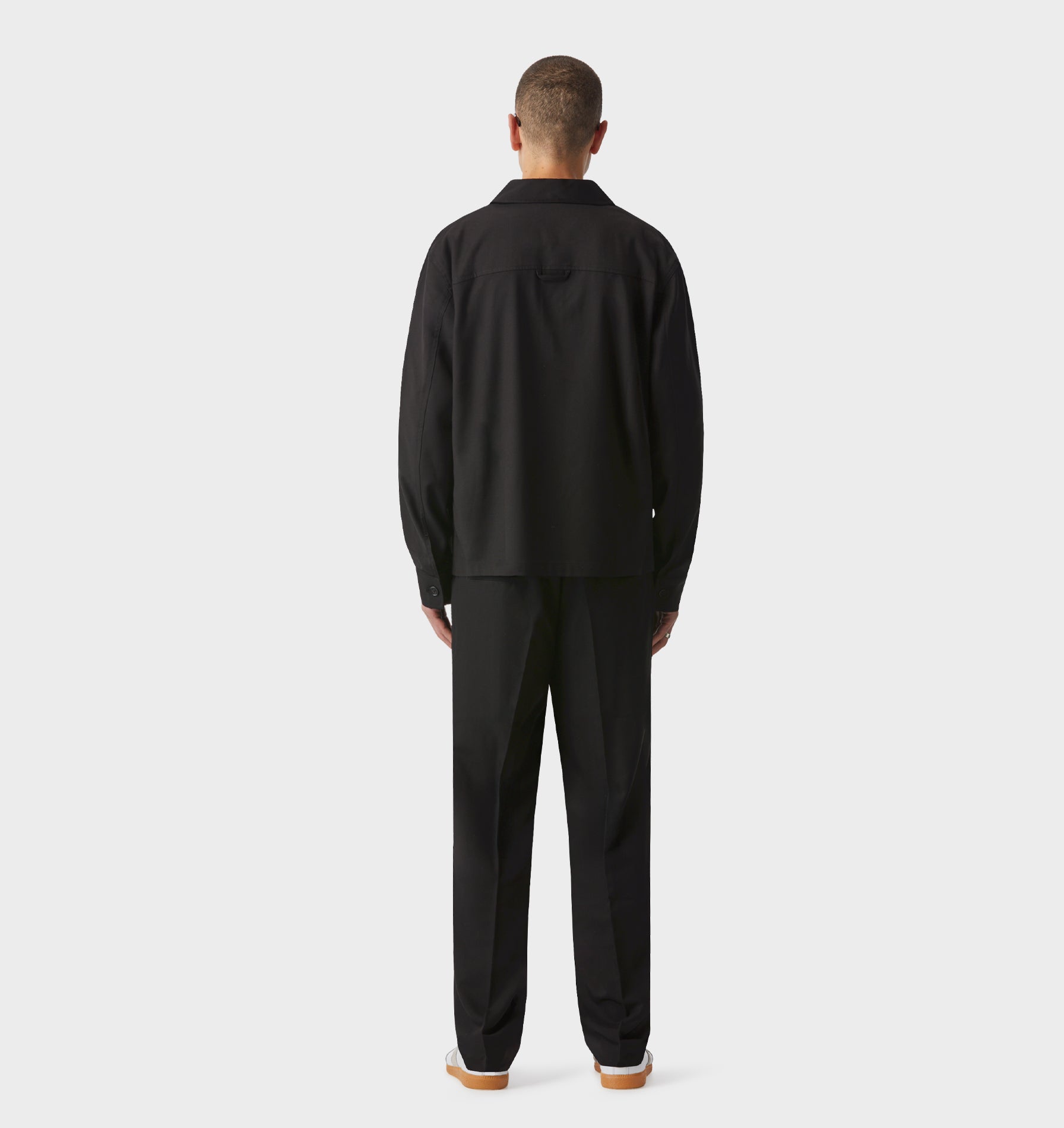 Tailored Overshirt - Black
