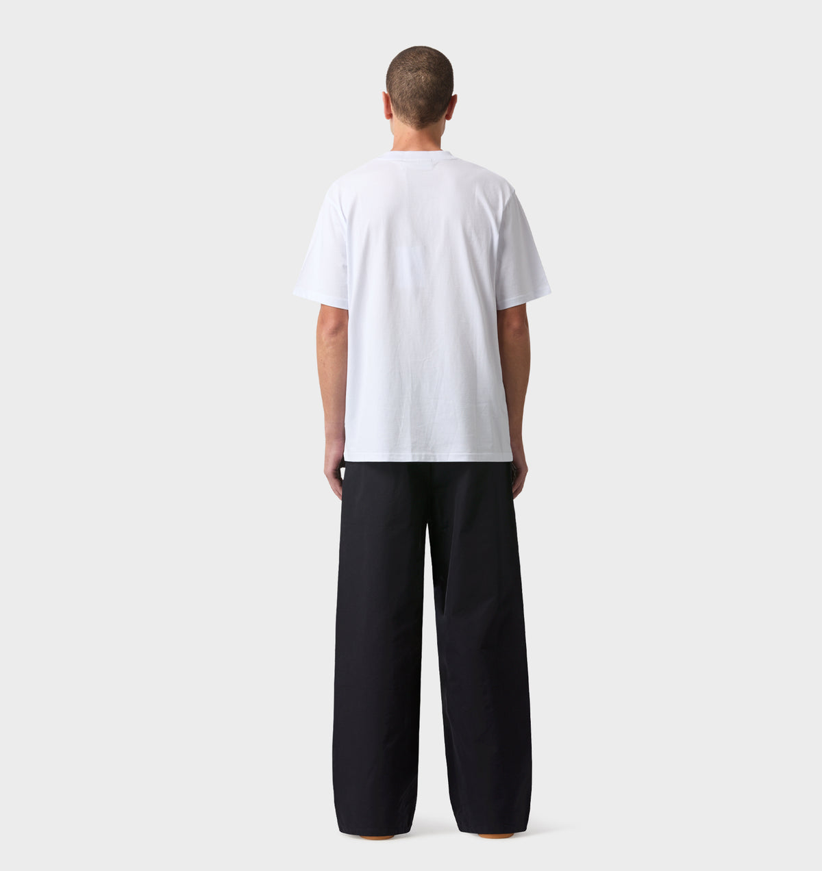 Pleat Canvas Pant - Indigo