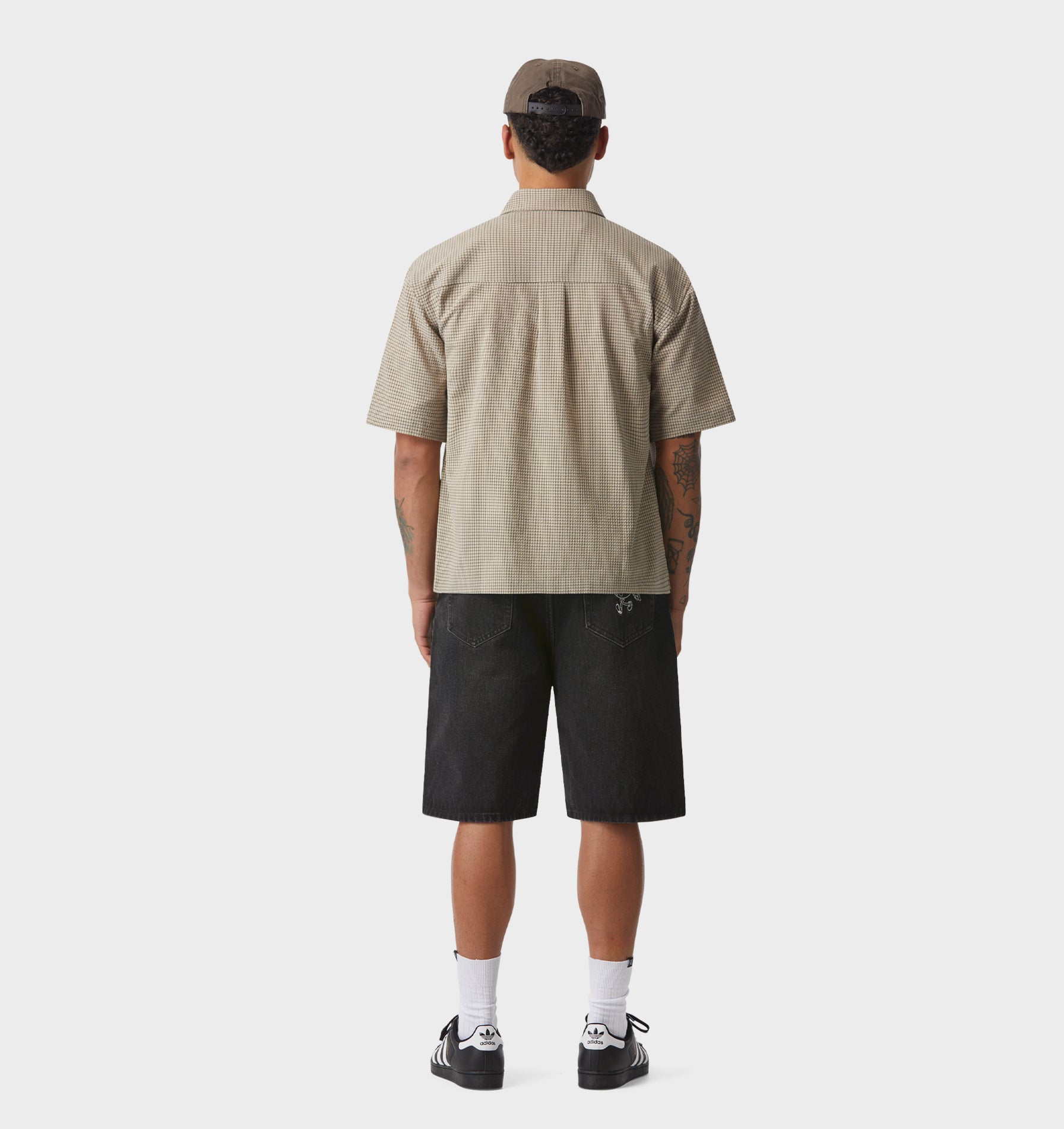 Wyatt Denim Short - Washed Black