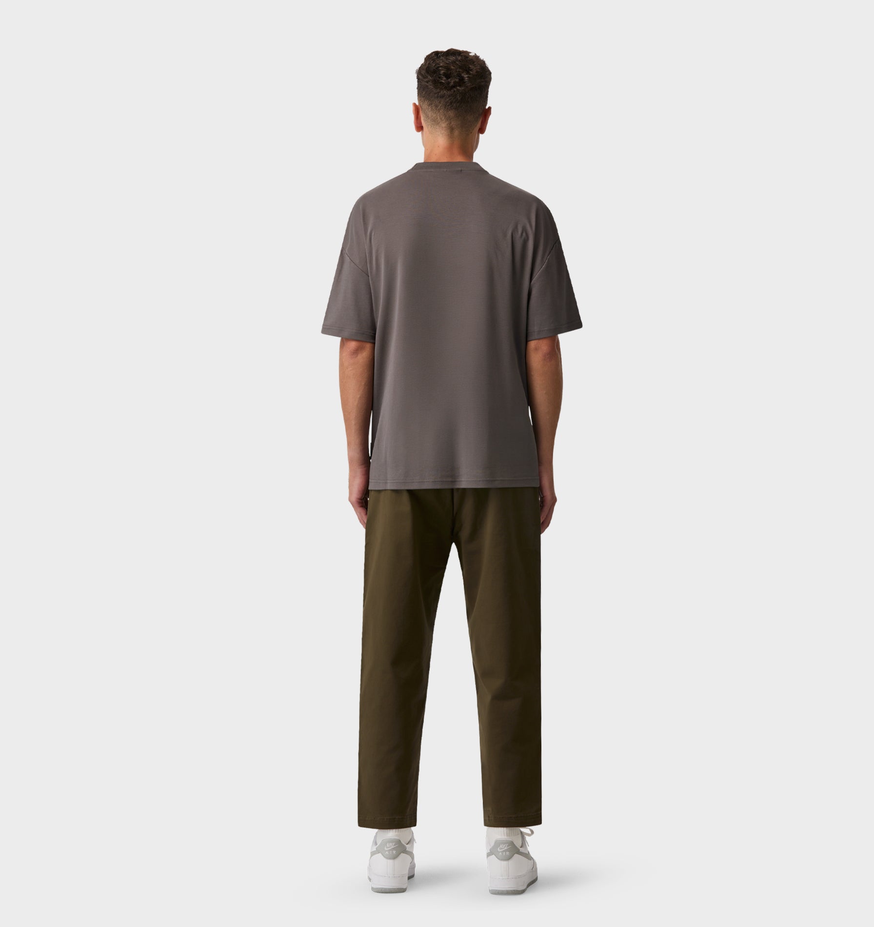 Interlock Box Tee 2.0 - Cobblestone