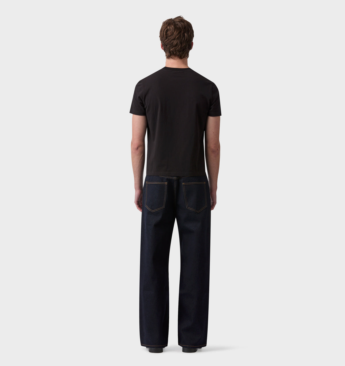 Henley Muscle Tee - Black
