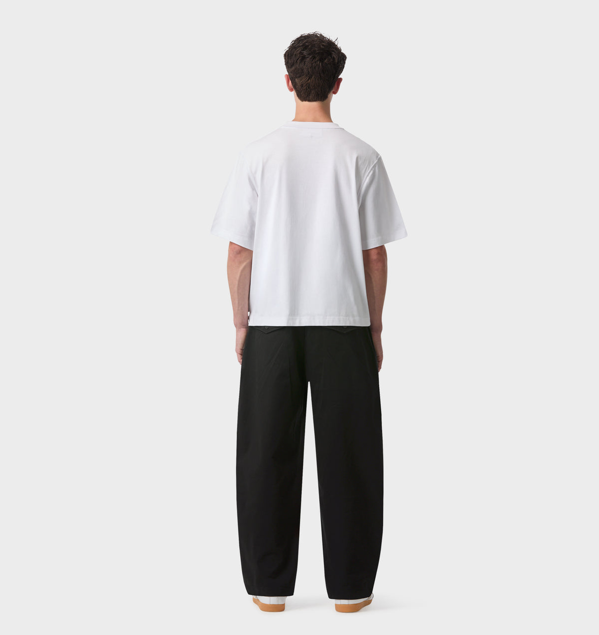 Barrel Leg Pant - Black