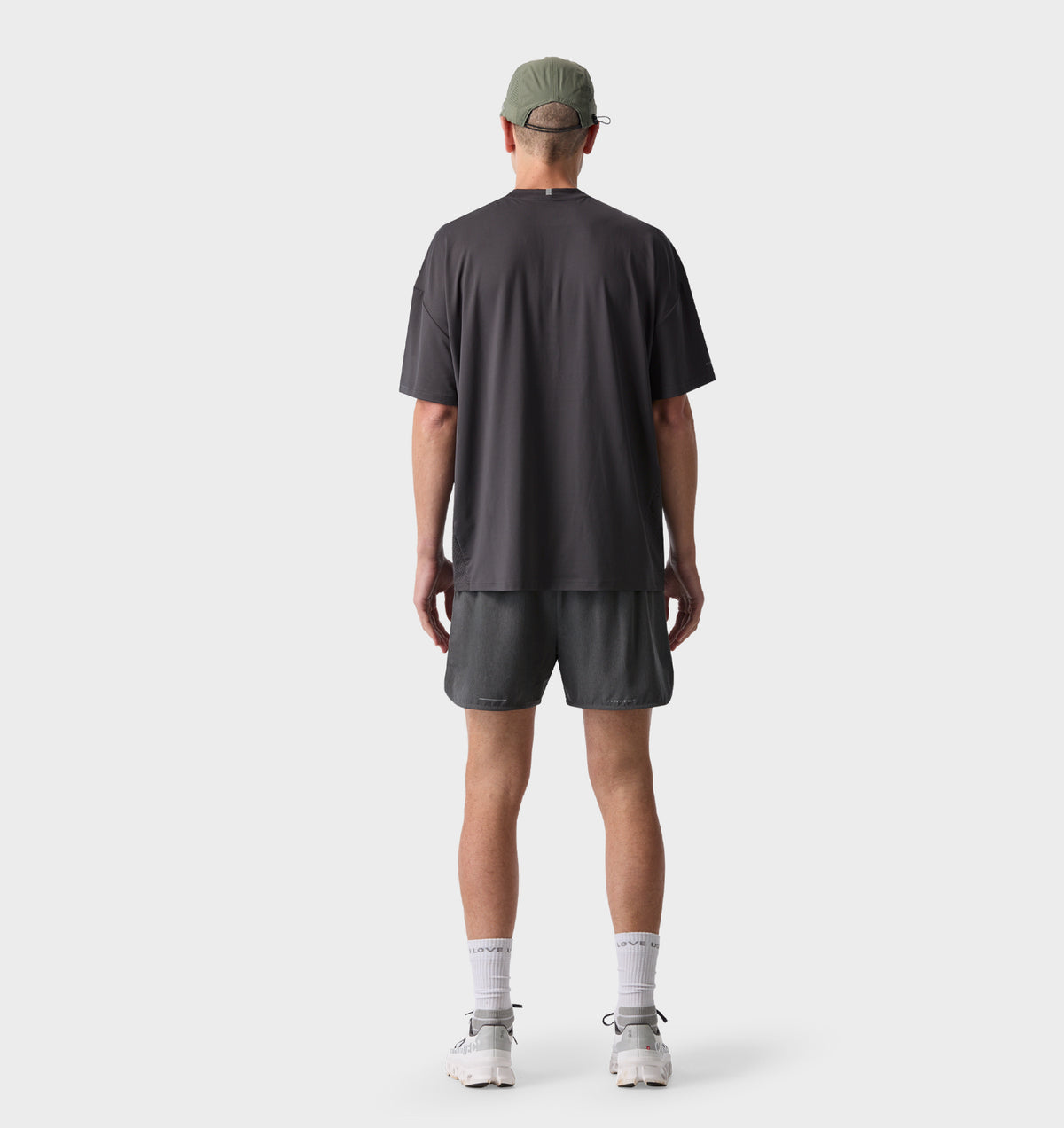 Liberty Active Box Tee - Charcoal