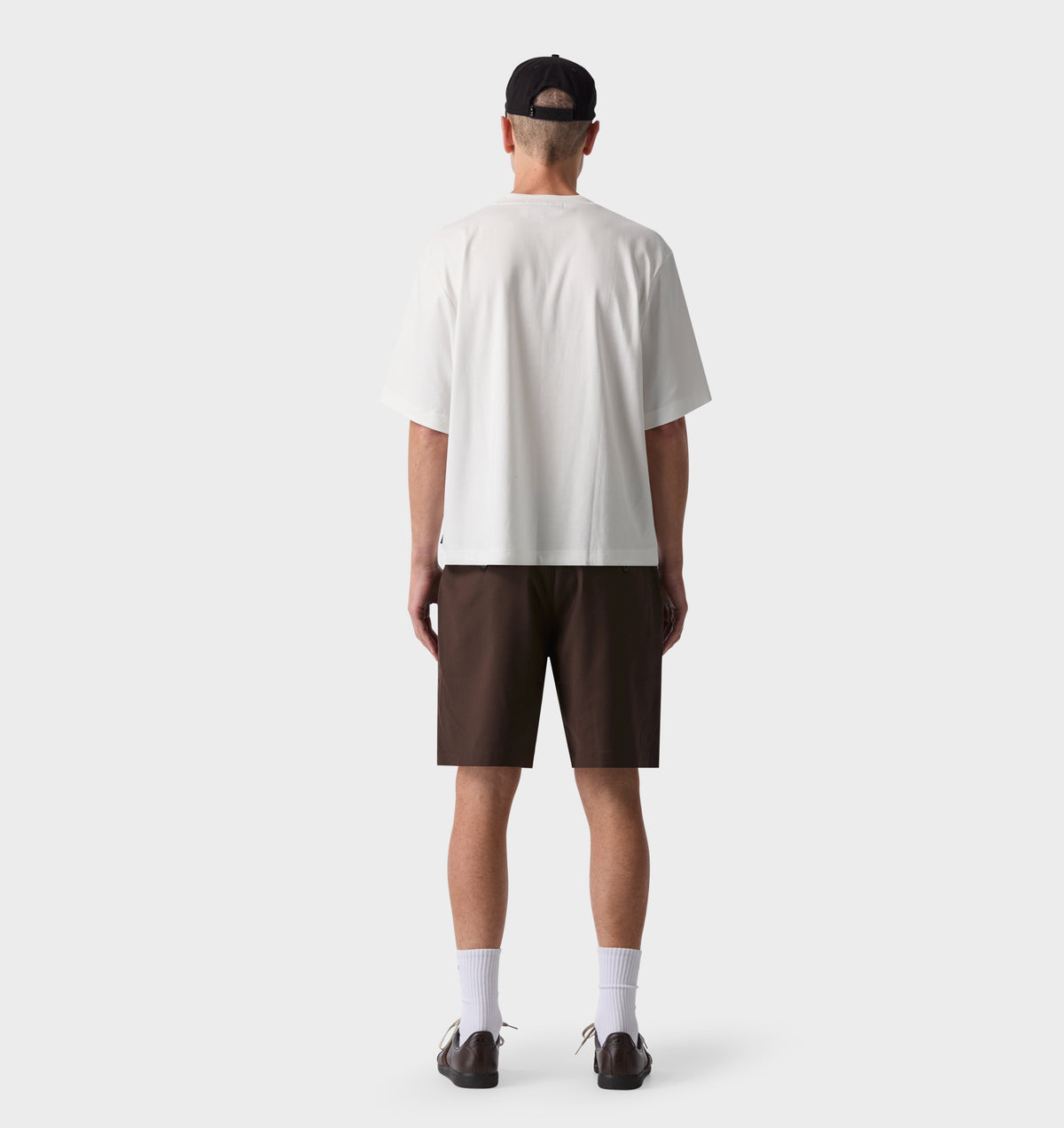 Quincy Pleated Short - Espresso