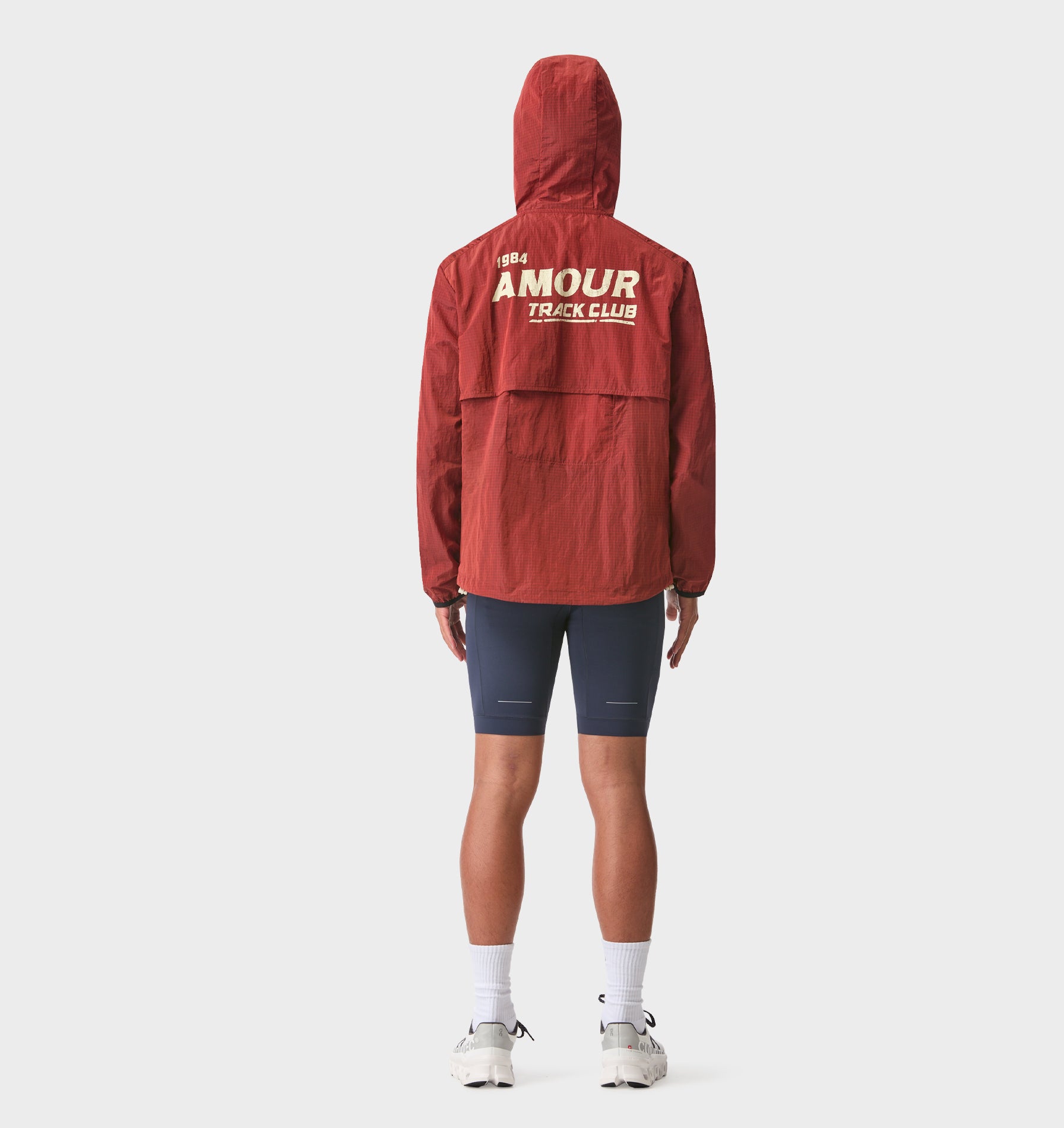 Track Club Windbreaker - Brick