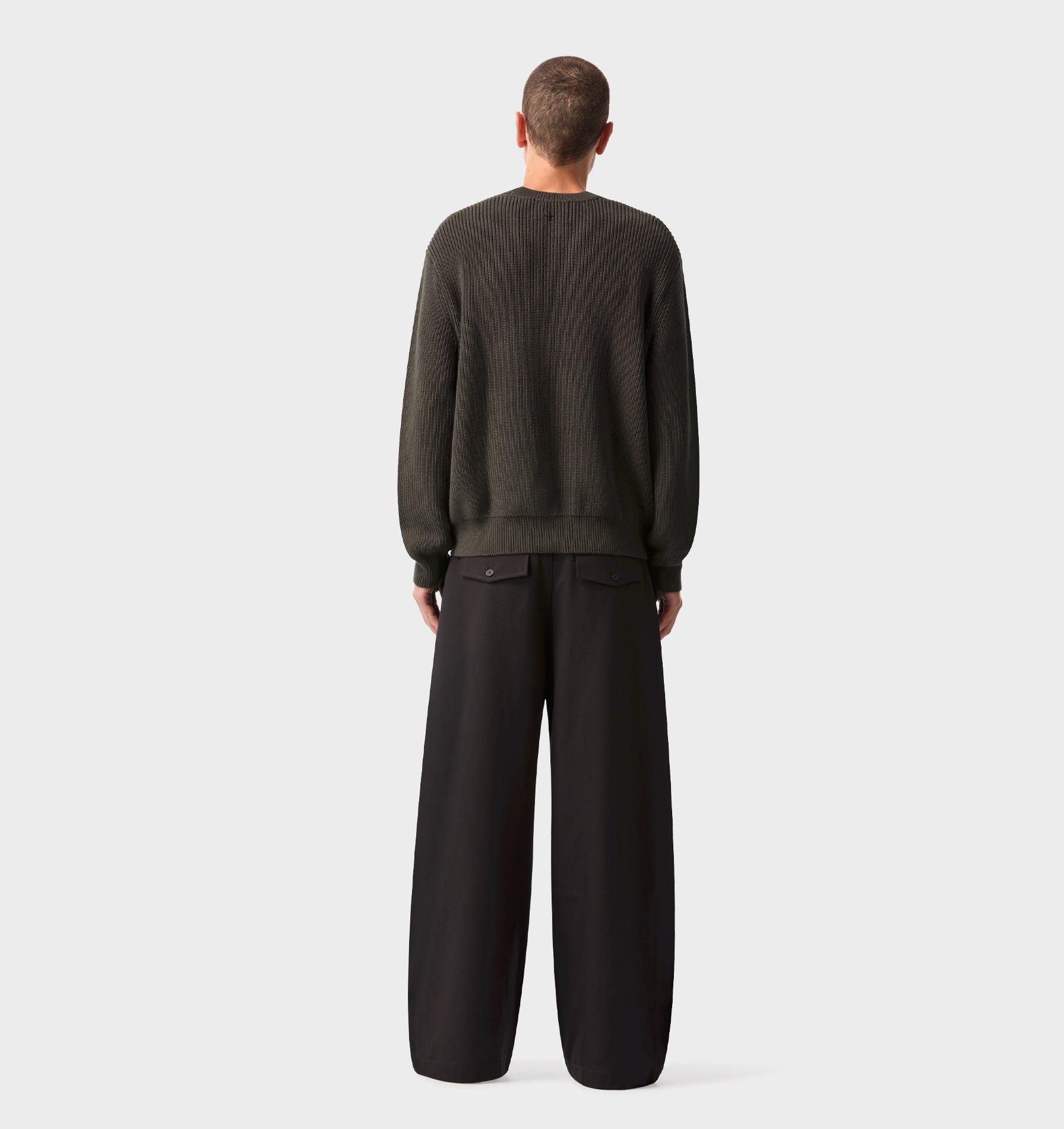 Vermont Pleat Pant - Asphalt
