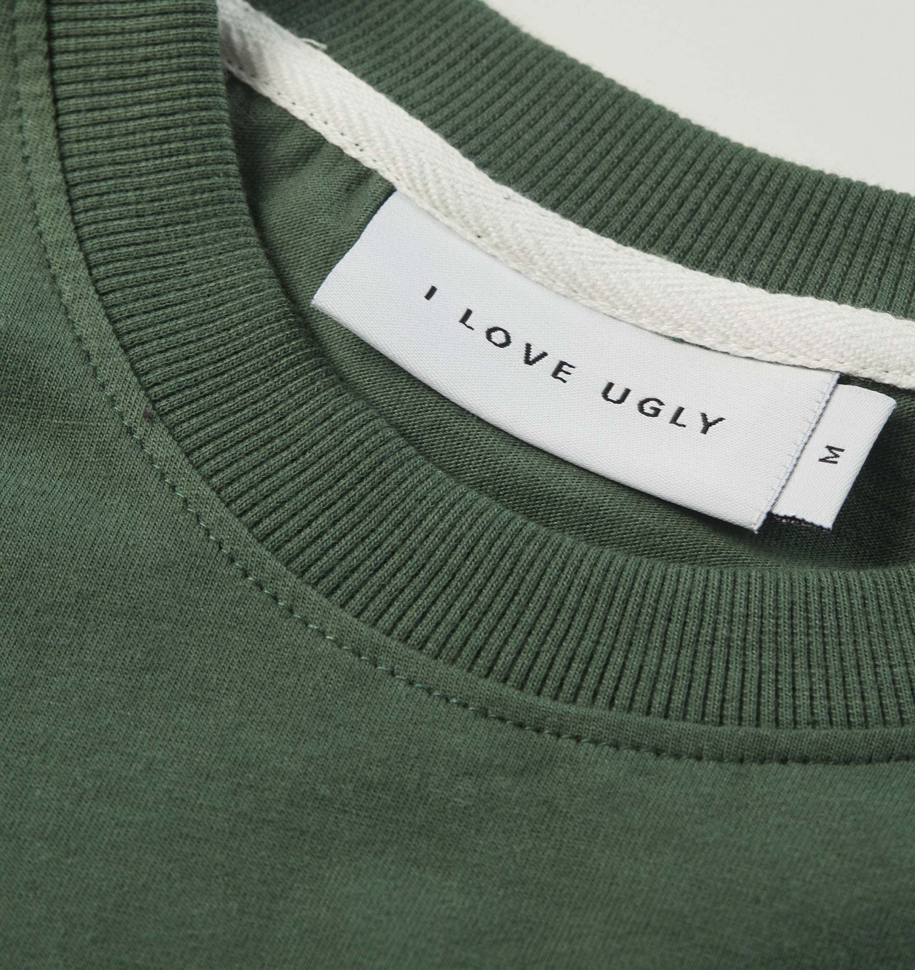 Lewi Crop Tee - Forest Green