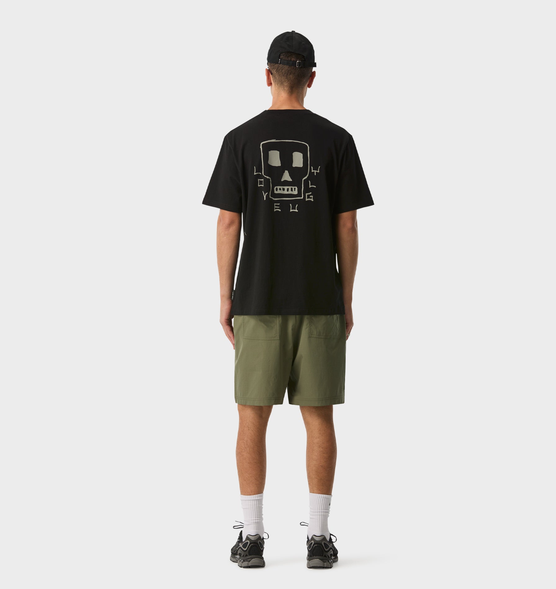 Skull Uniform Tee - Black