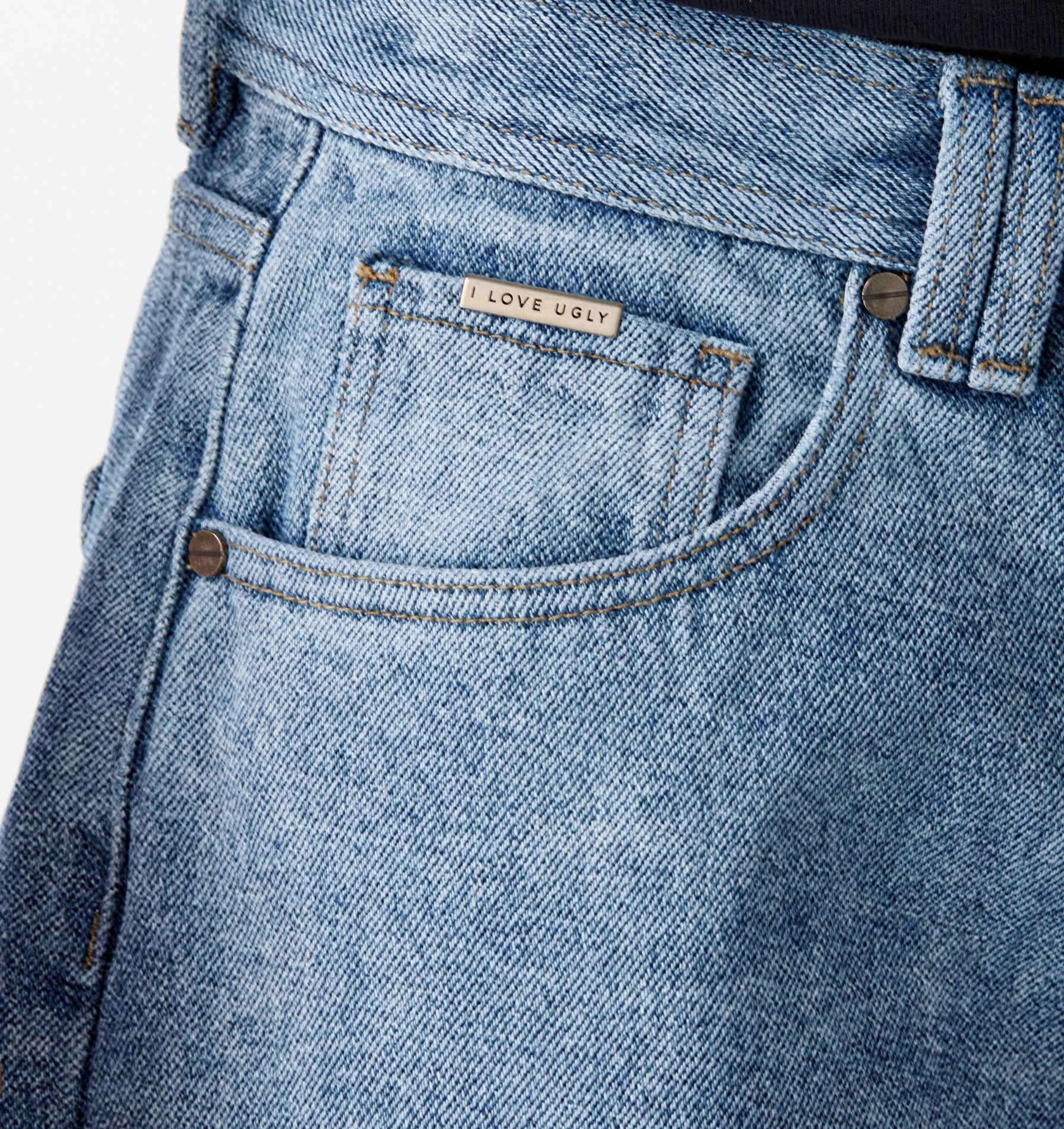 Wyatt Denim Short - Washed Vintage Blue