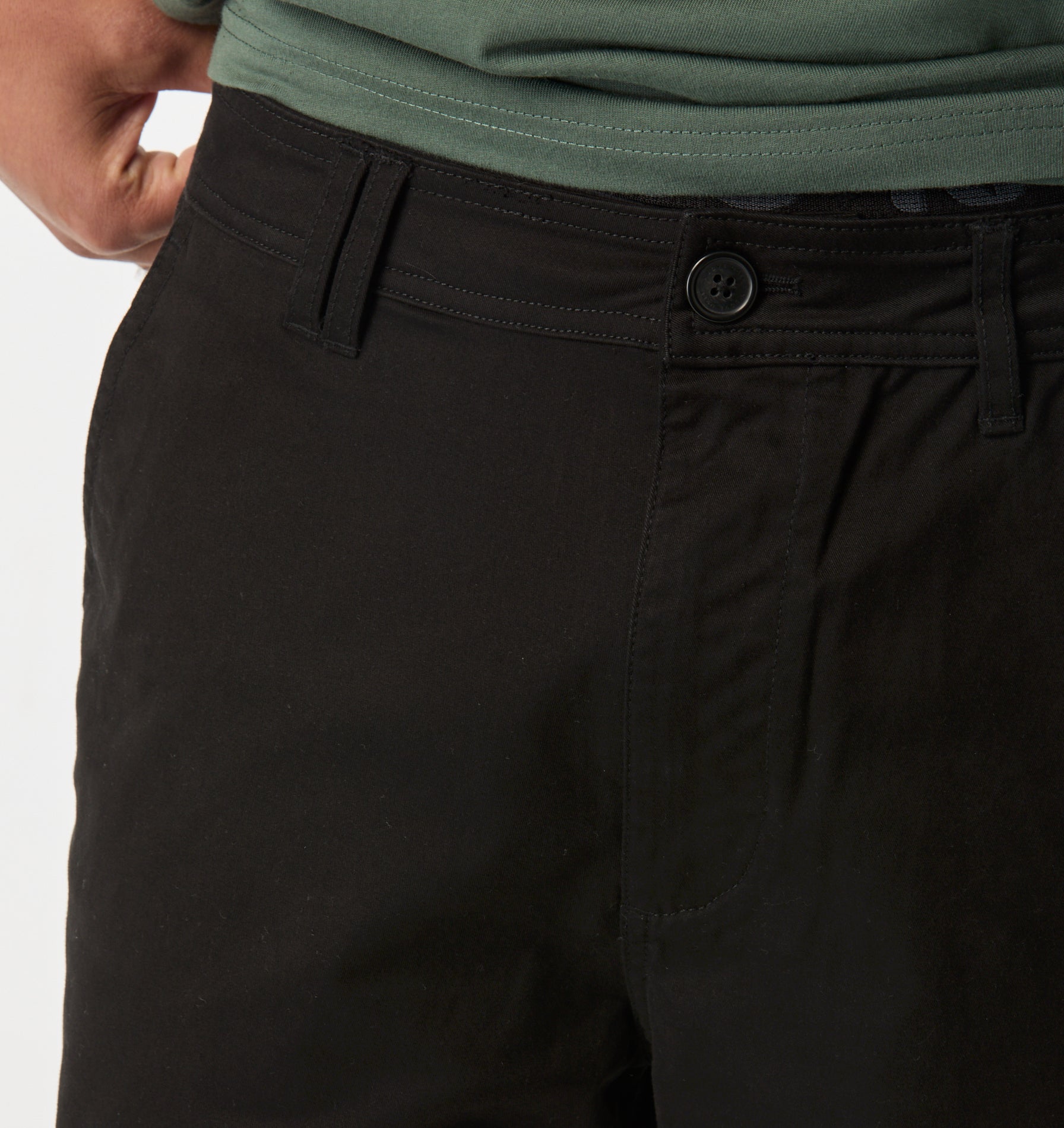 Uniform Straight Pant - Black