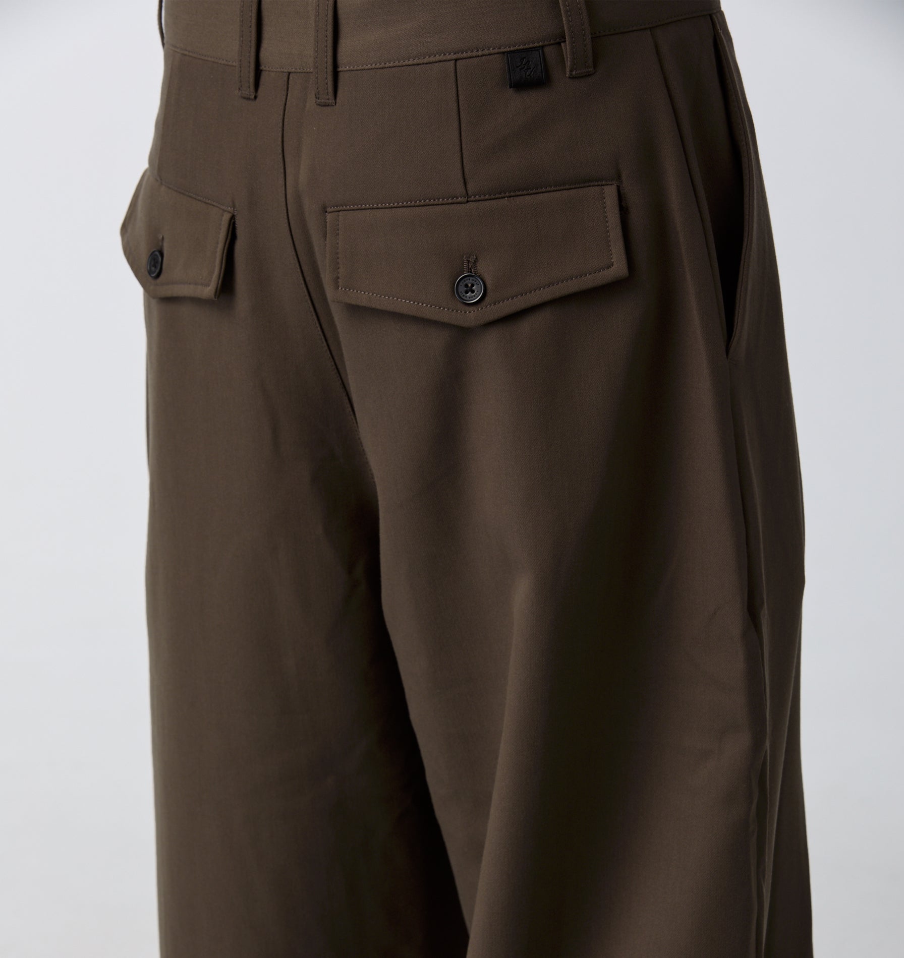 Vermont Pleat Pant - Mushroom