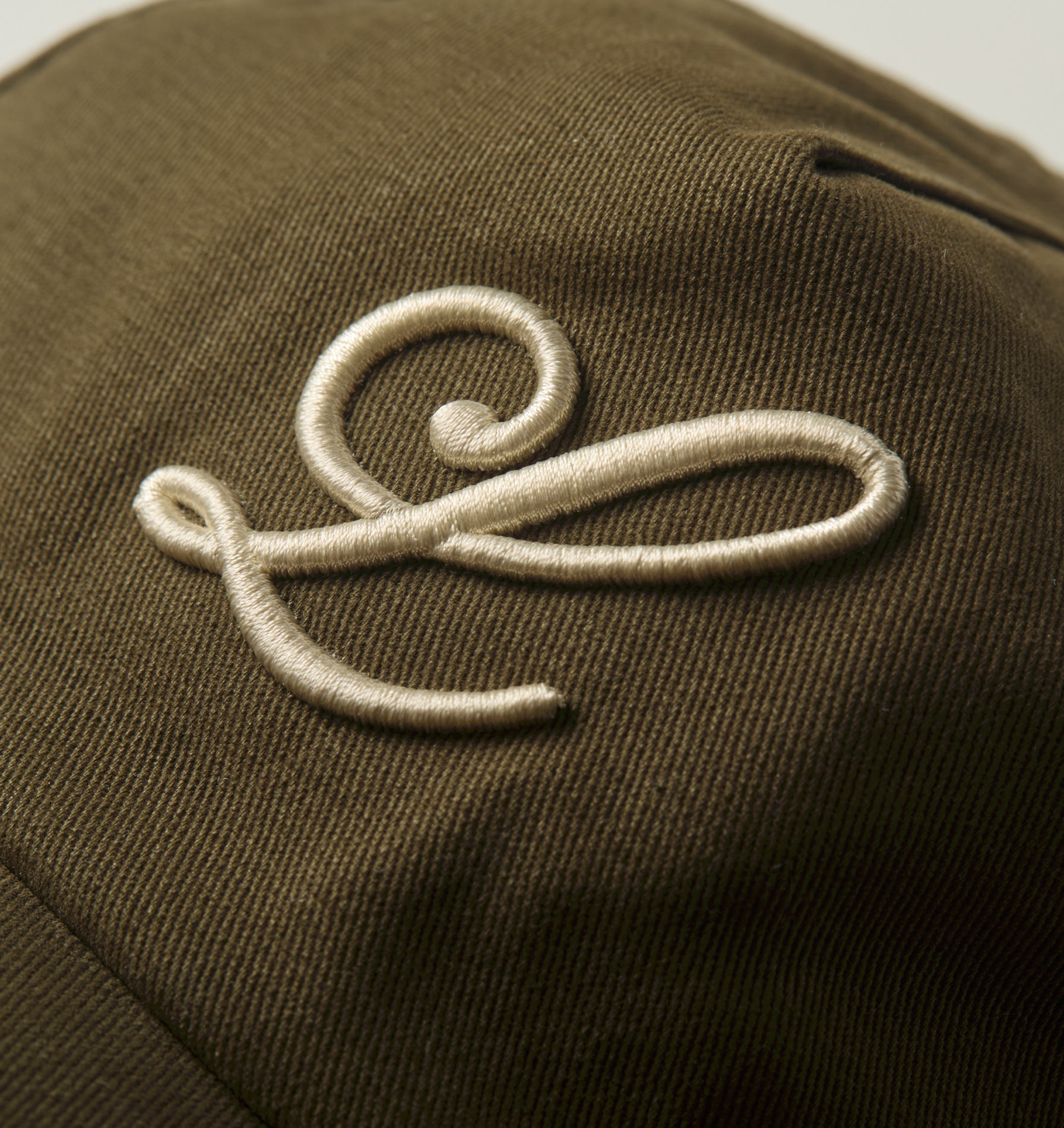 Beau Letter Cap - Khaki