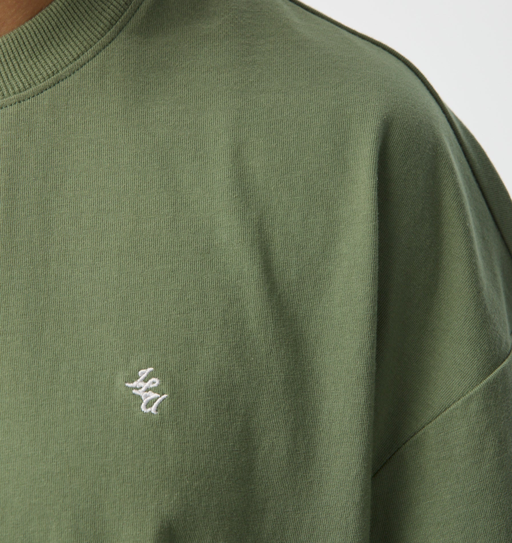 Initial Box Tee 2.0 - Sage