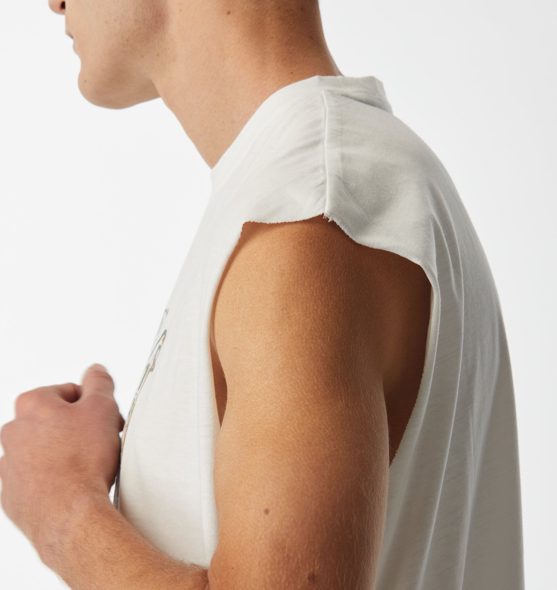 Rebelyuth Active Lewi Tank - Vintage White
