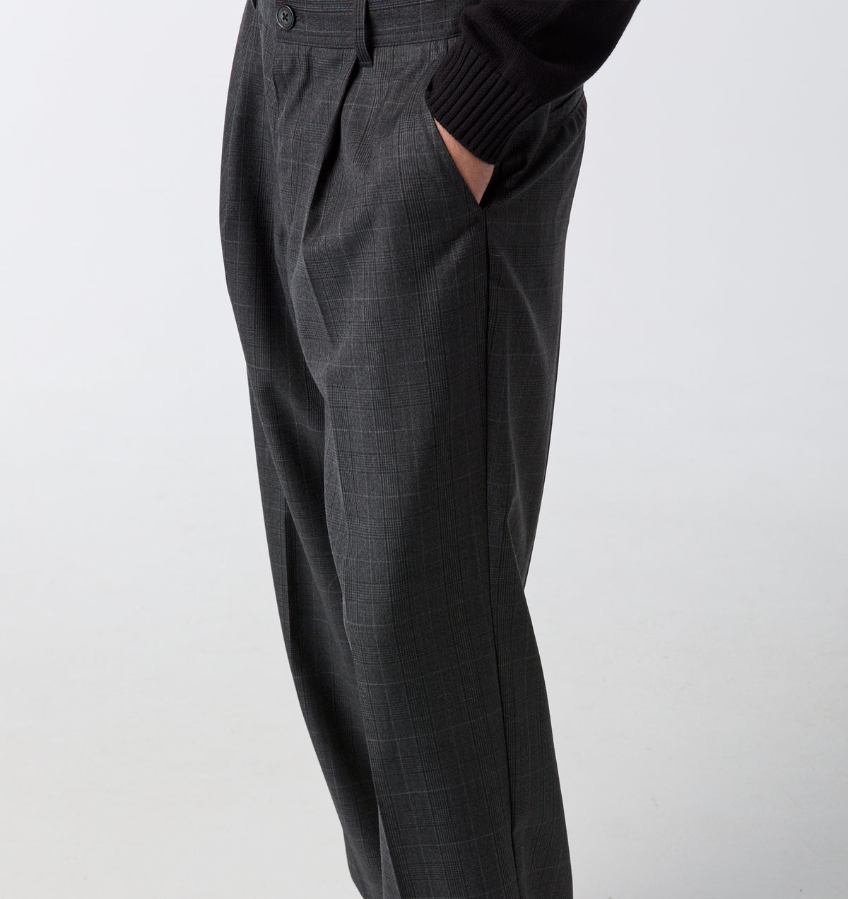Winston Pant - Charcoal/Black Check