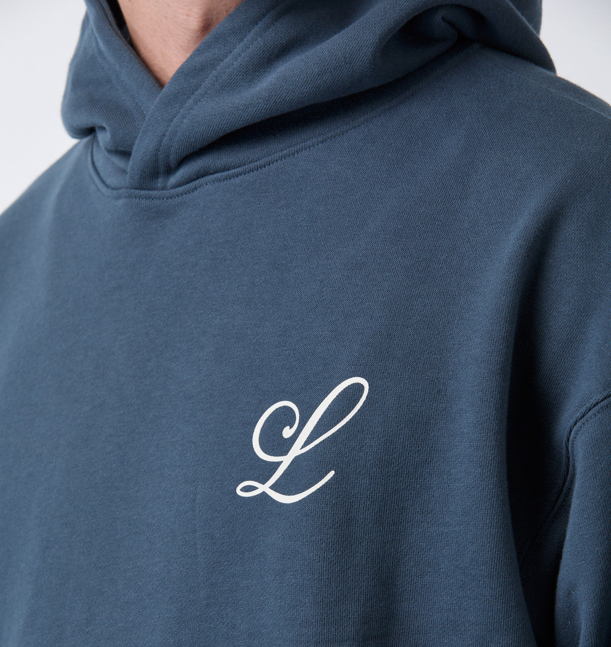 Letter Mono Box Hood 2.0 - Marine Blue
