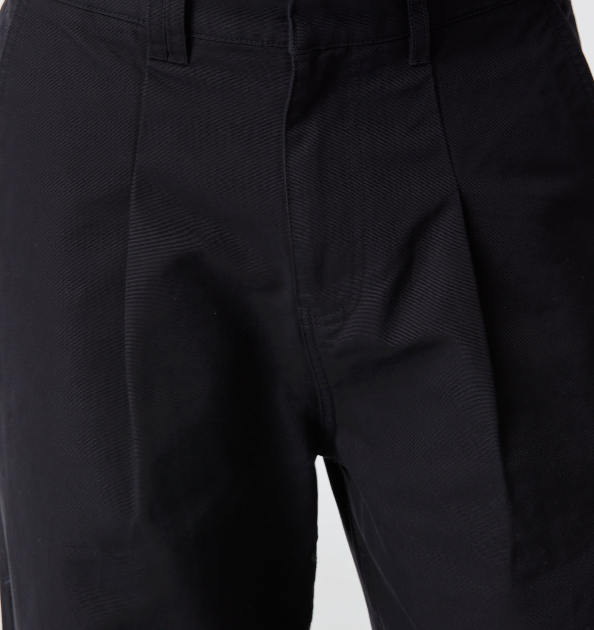 Pleat Canvas Pant - Indigo