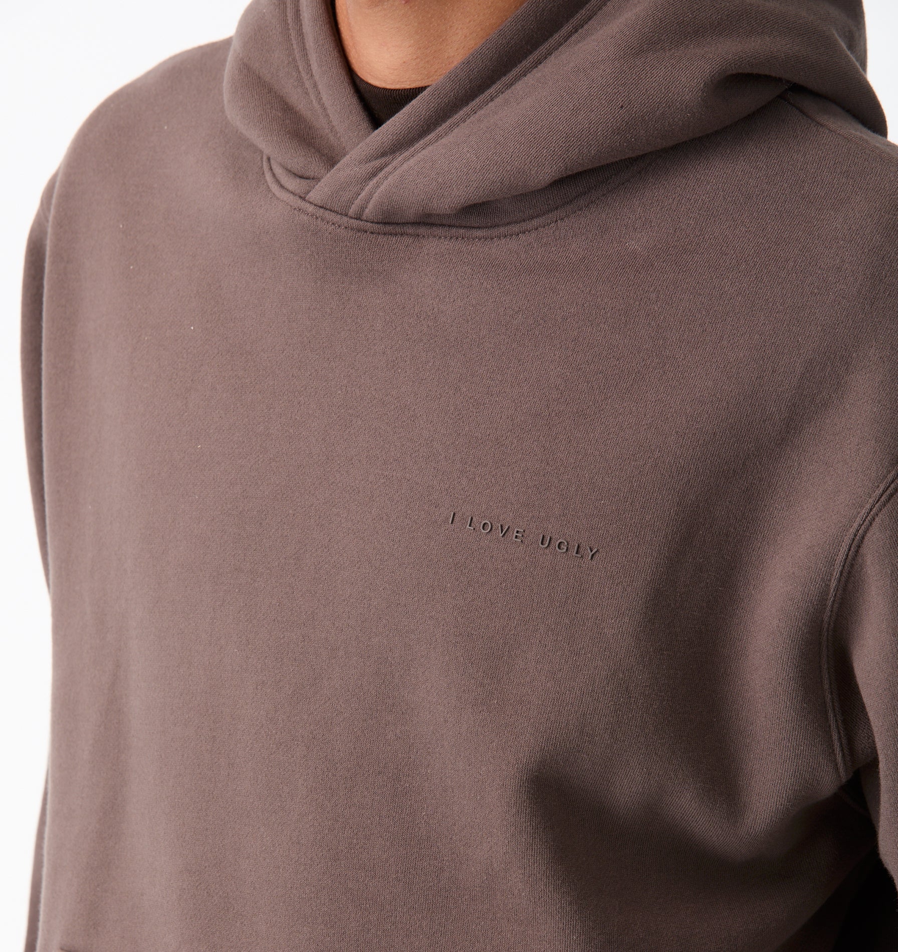 Uniform Logo Hood - Dusky Brown