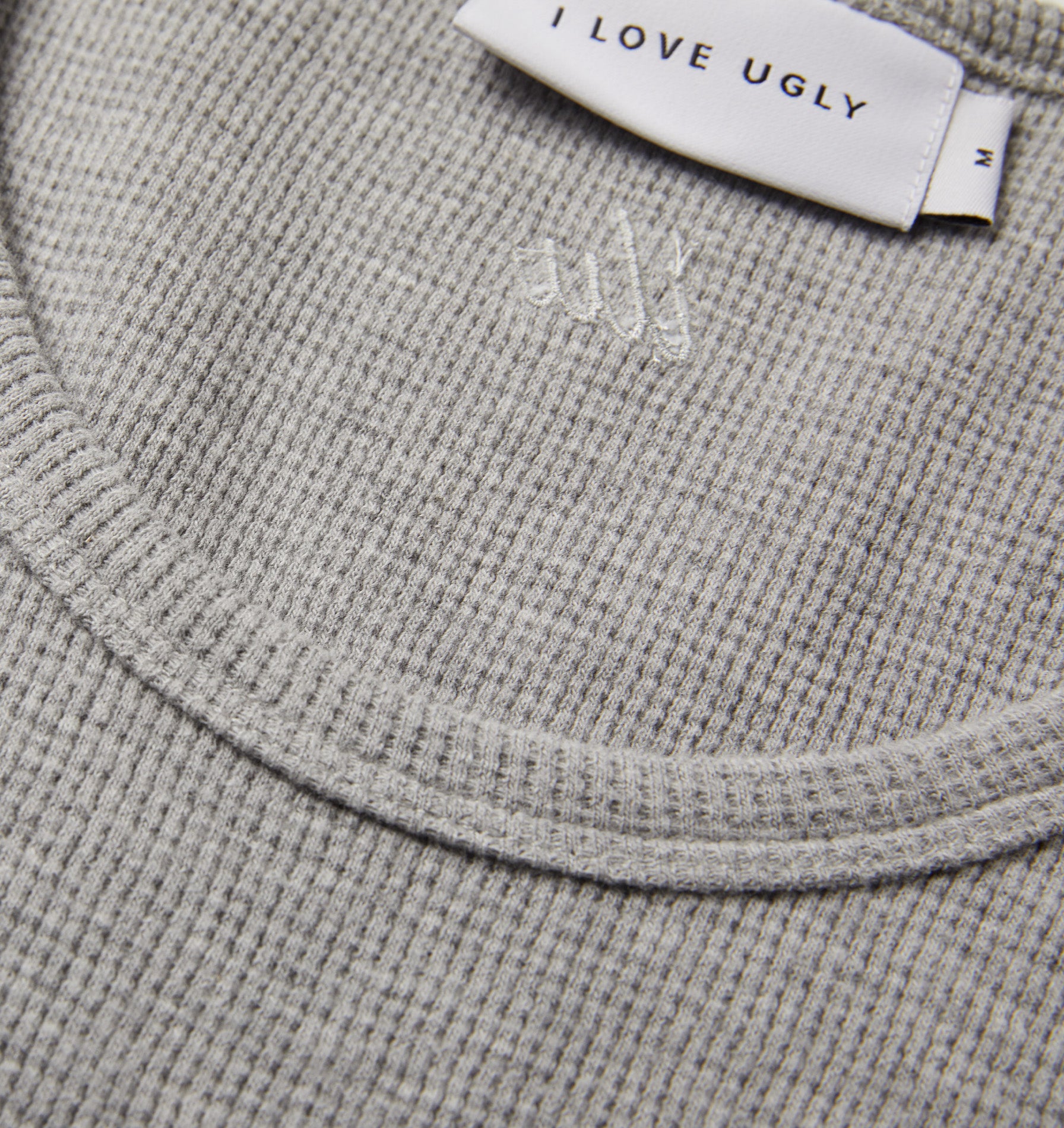 Waffle Tank Top - Vintage Grey