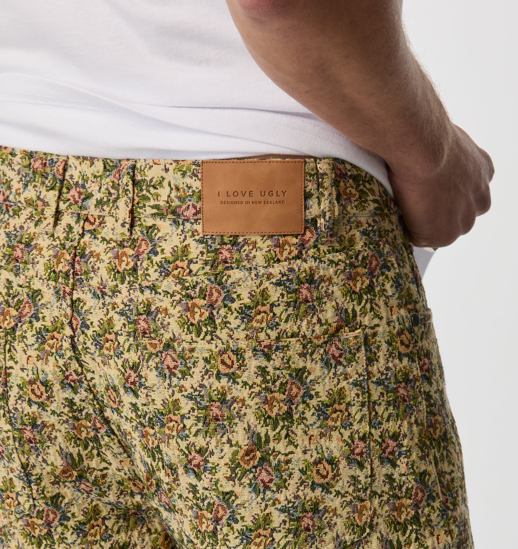 Cropped 90s Pant - Floral | I Love Ugly
