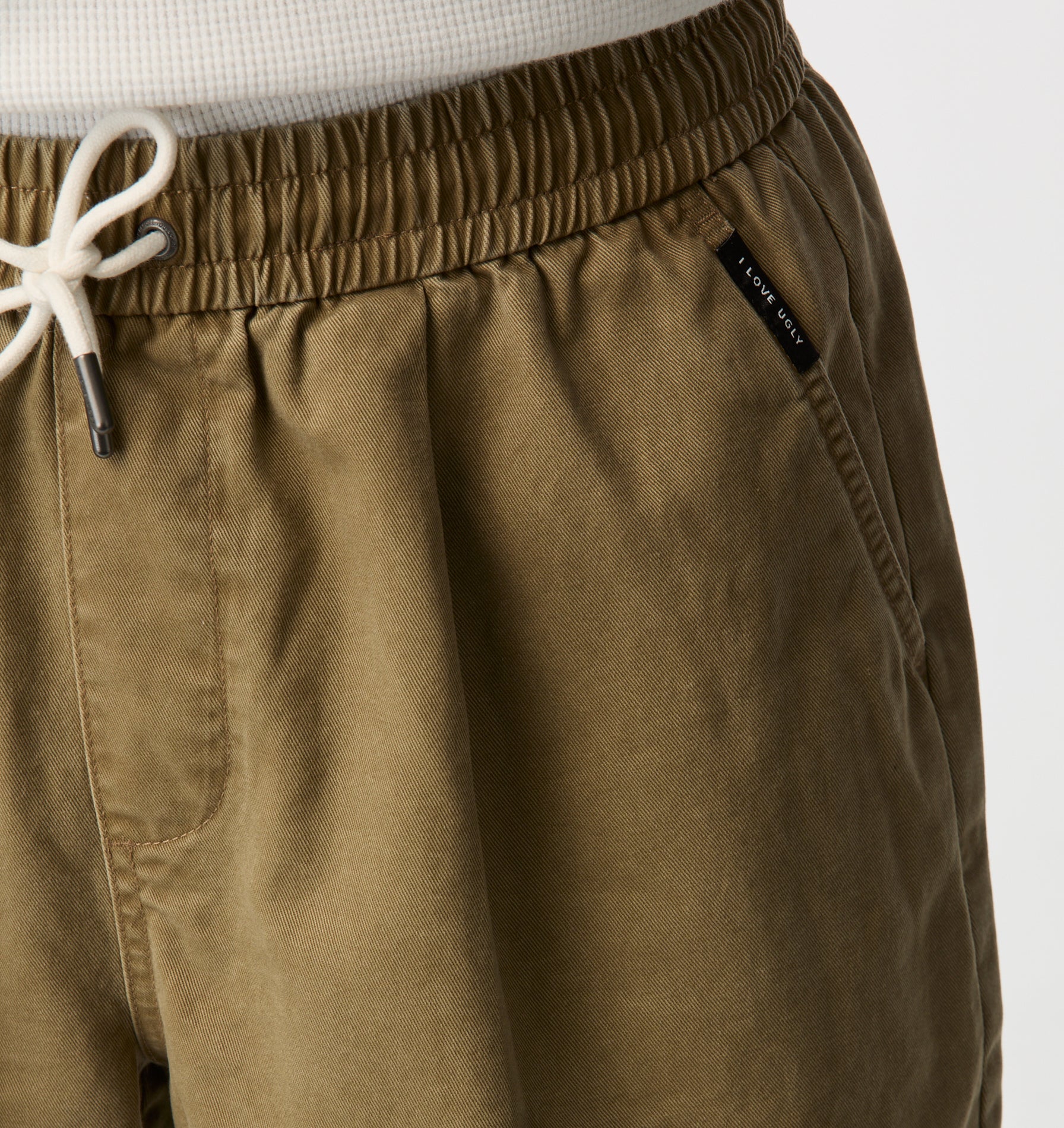 Michael Pleat Short - Khaki