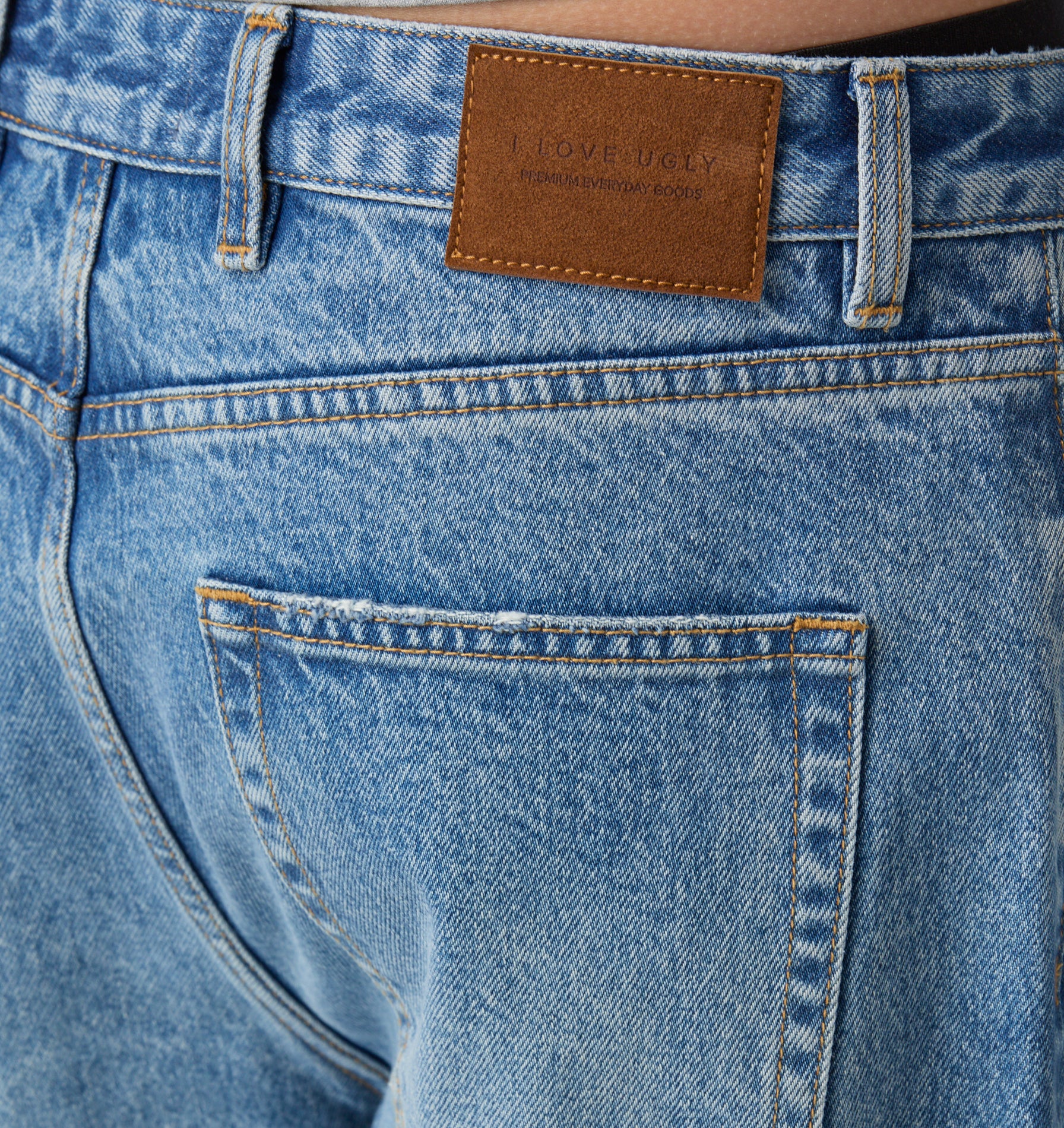 Cropped 90s Denim - Vintage Blue