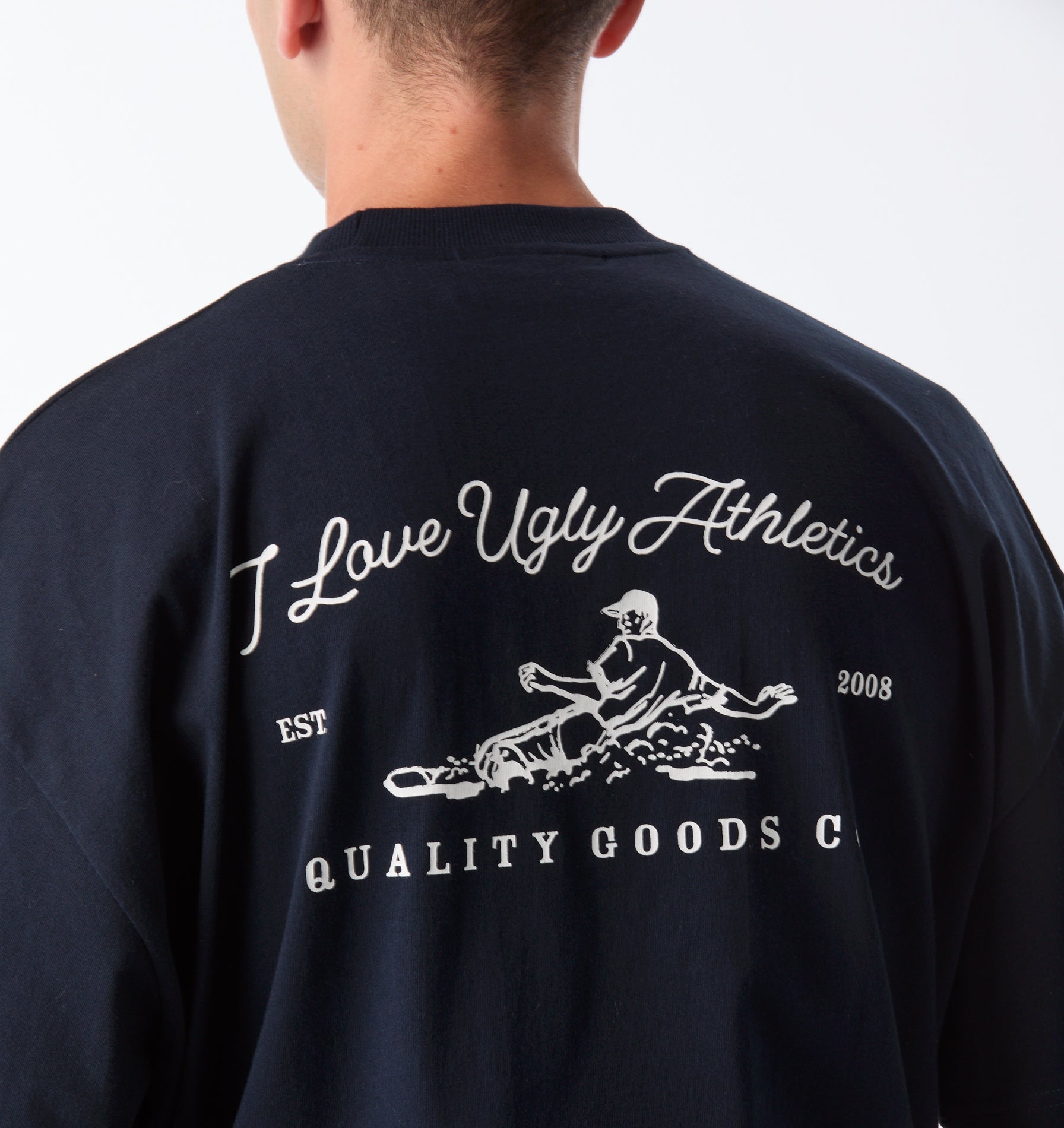 Athletics Box Tee 2.0 - Midnight Navy