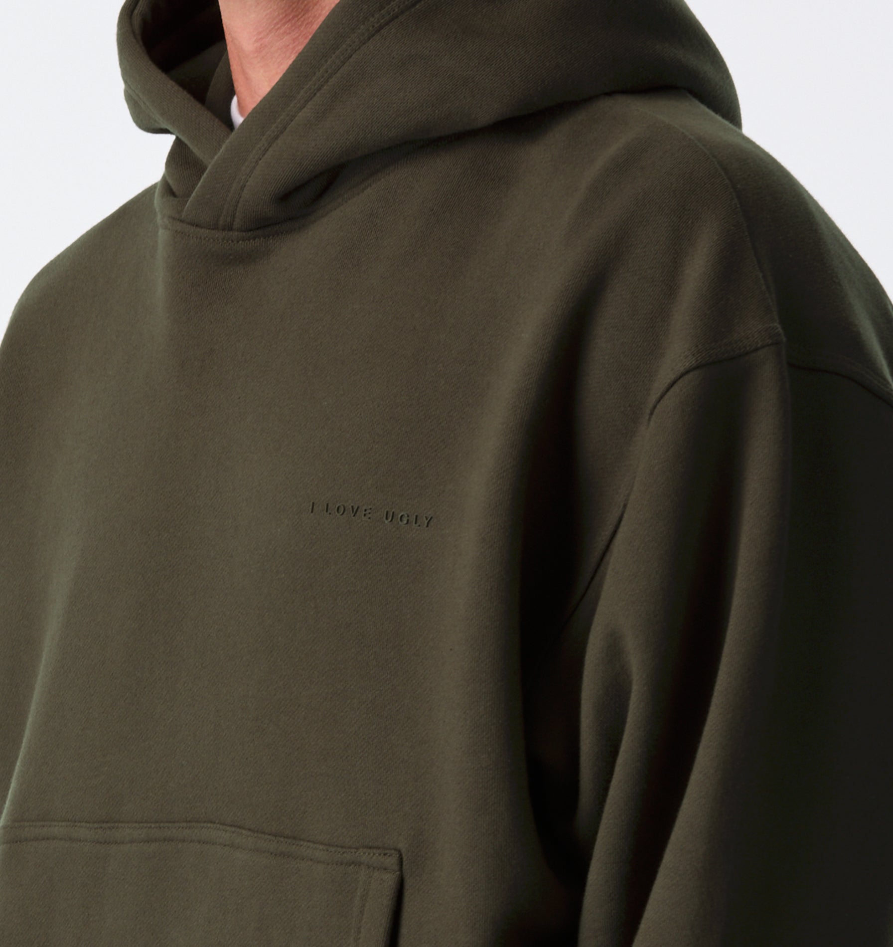 Crop Box Hood - Burnt Olive