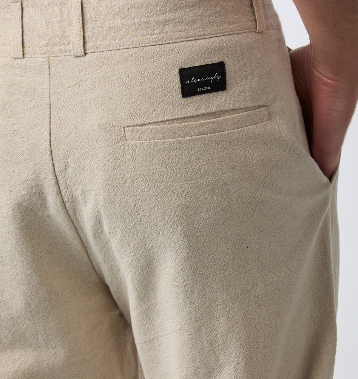 Linen Kobe Pant - Bone