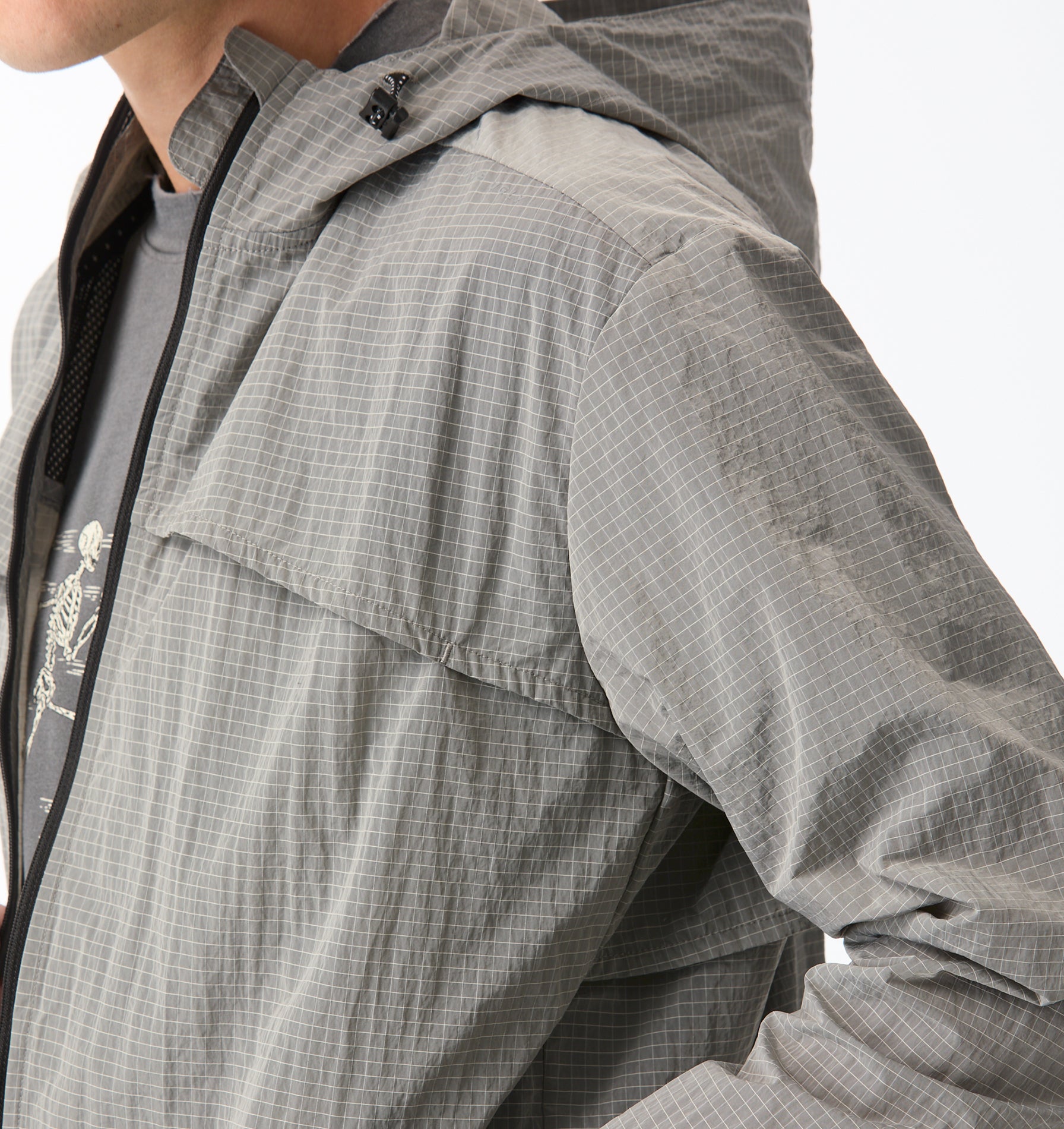Active Ripstop Windbreaker - Grey