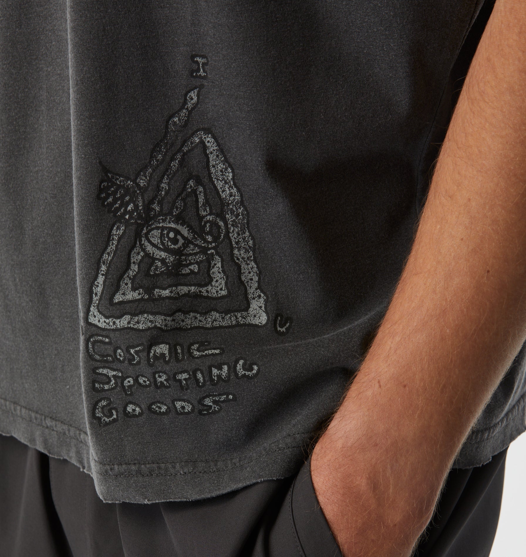 Rebelyuth Active Lewi Tee - Washed Black