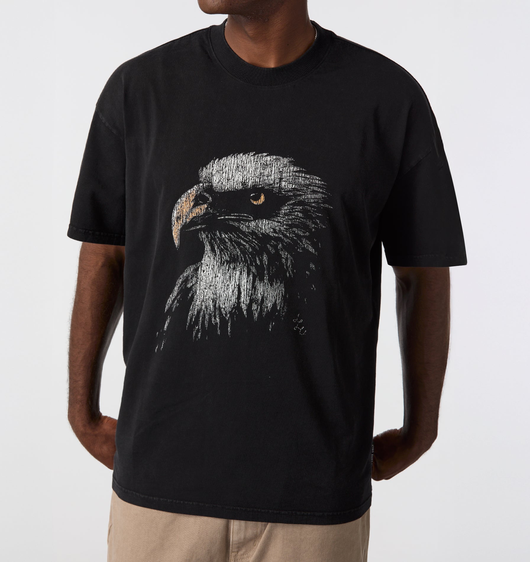 Eagle Box Tee 2.0 - Vintage Black