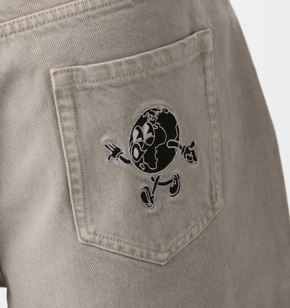 Wyatt Denim Short - Parchment