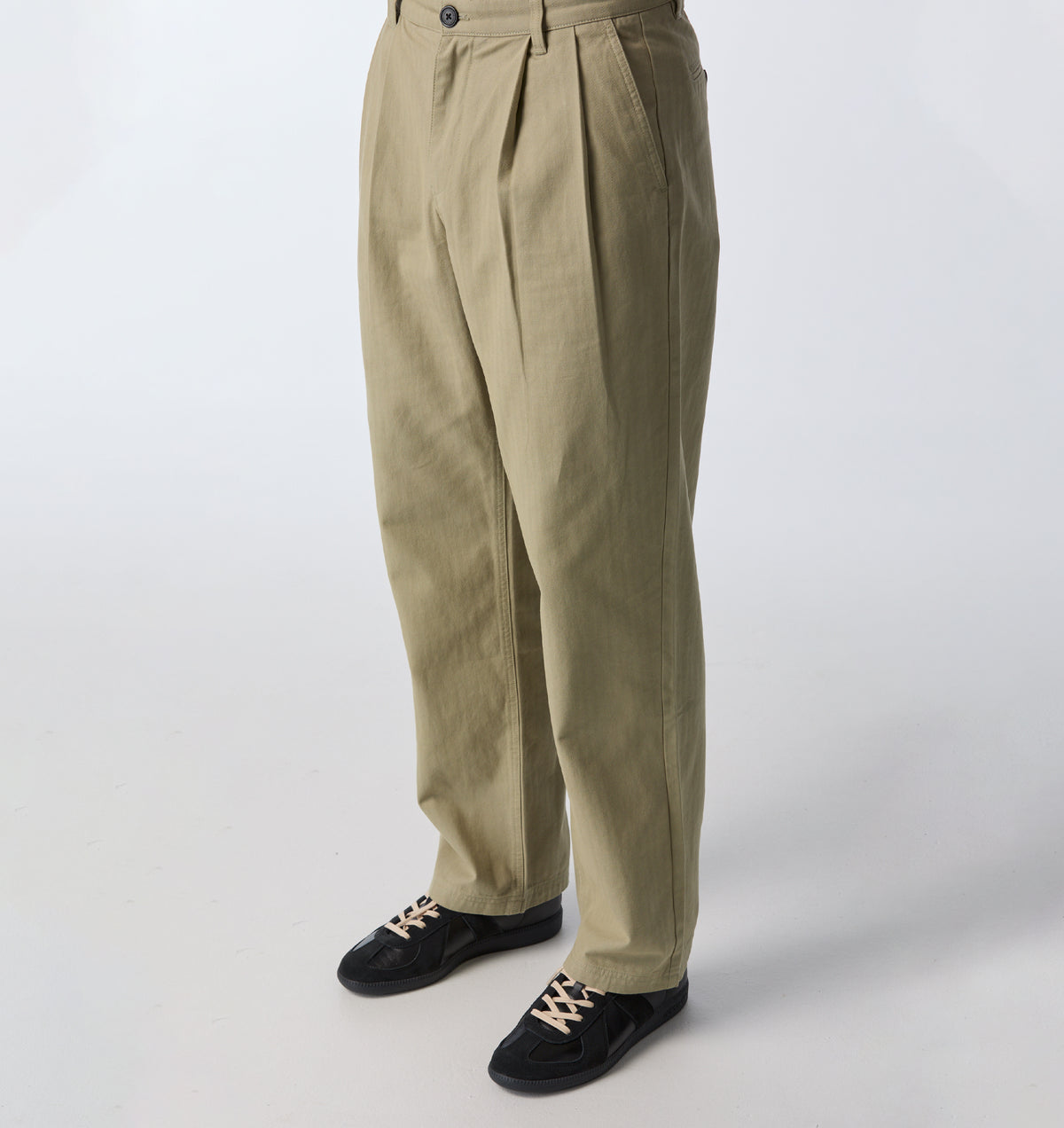 Twin Pleat Pant - Dune
