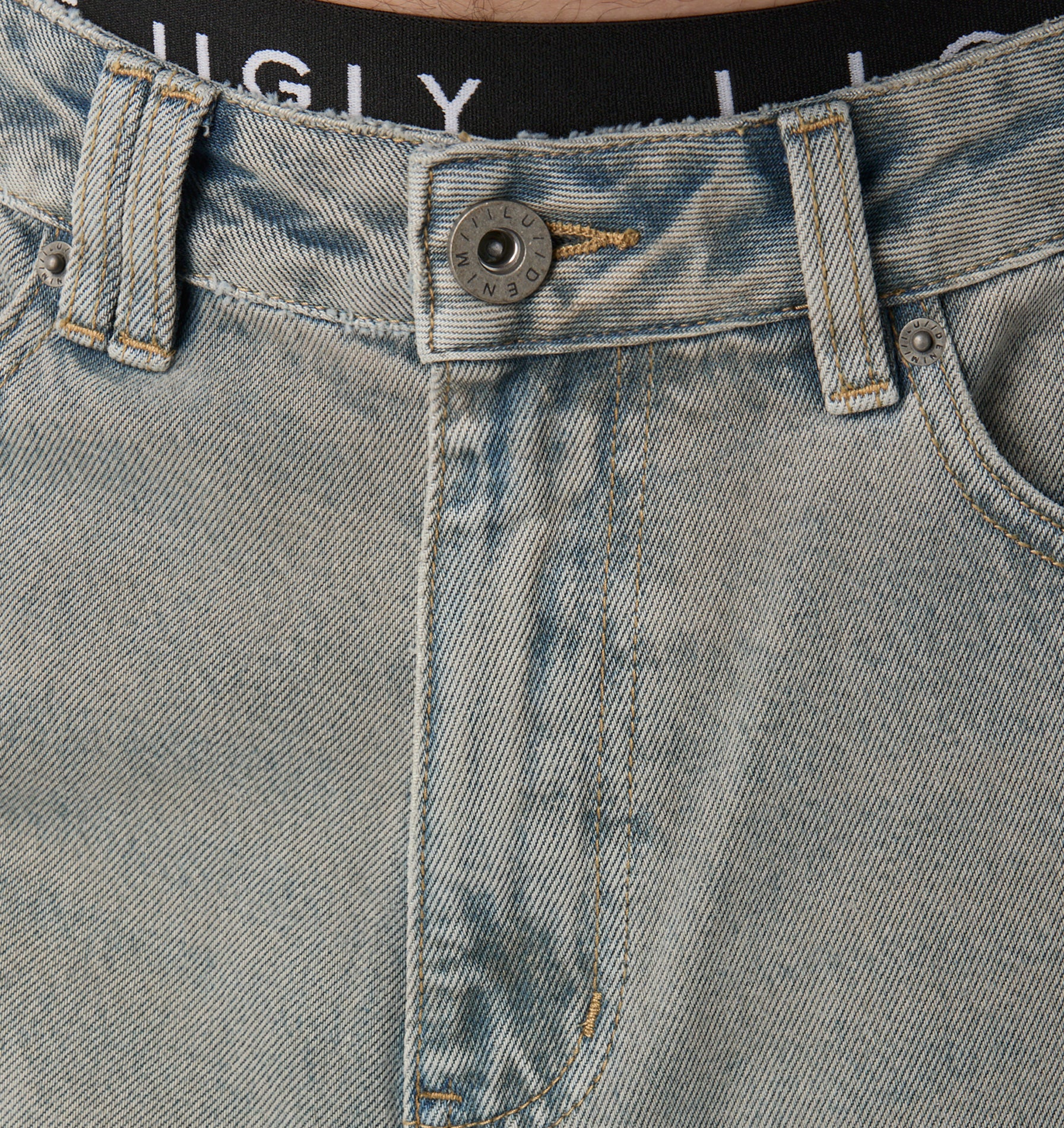 Cropped 90s Denim - Vintage Cobblestone