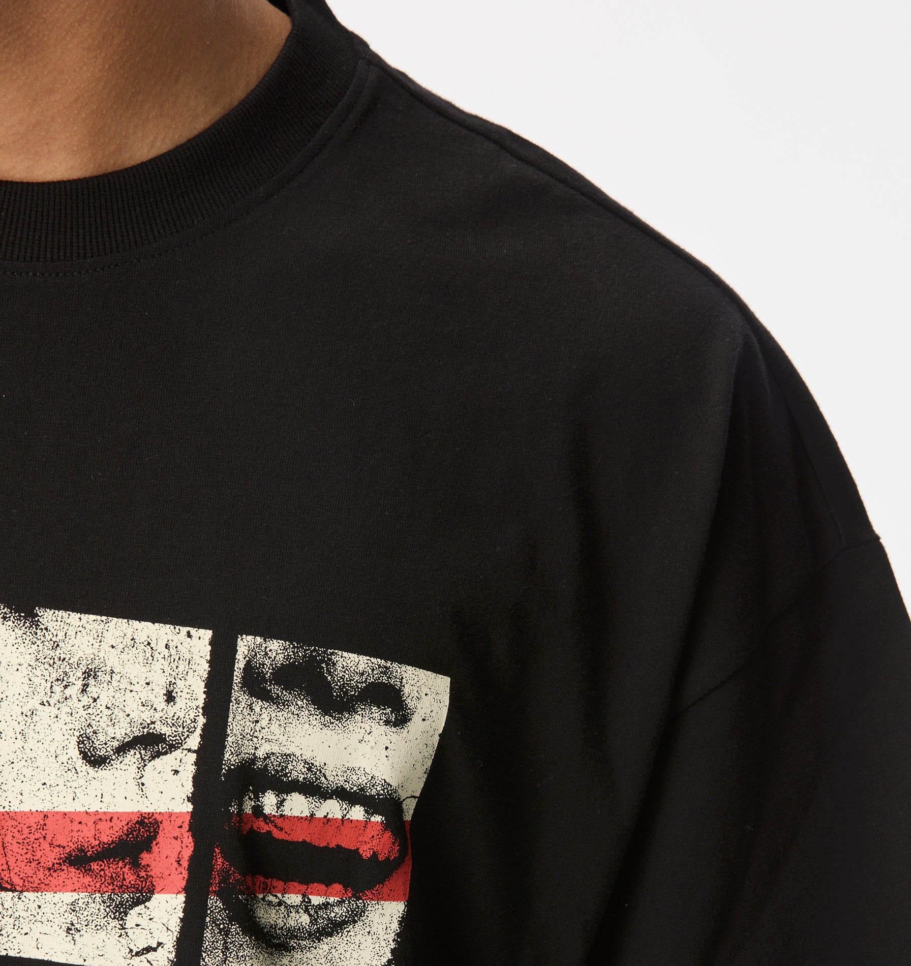 Loud Mouth Lewi Tee - Black