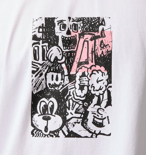 Happy Dreams Box Tee 2.0 - White