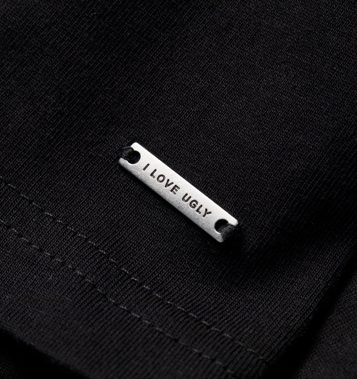 Henley Muscle Tee - Black
