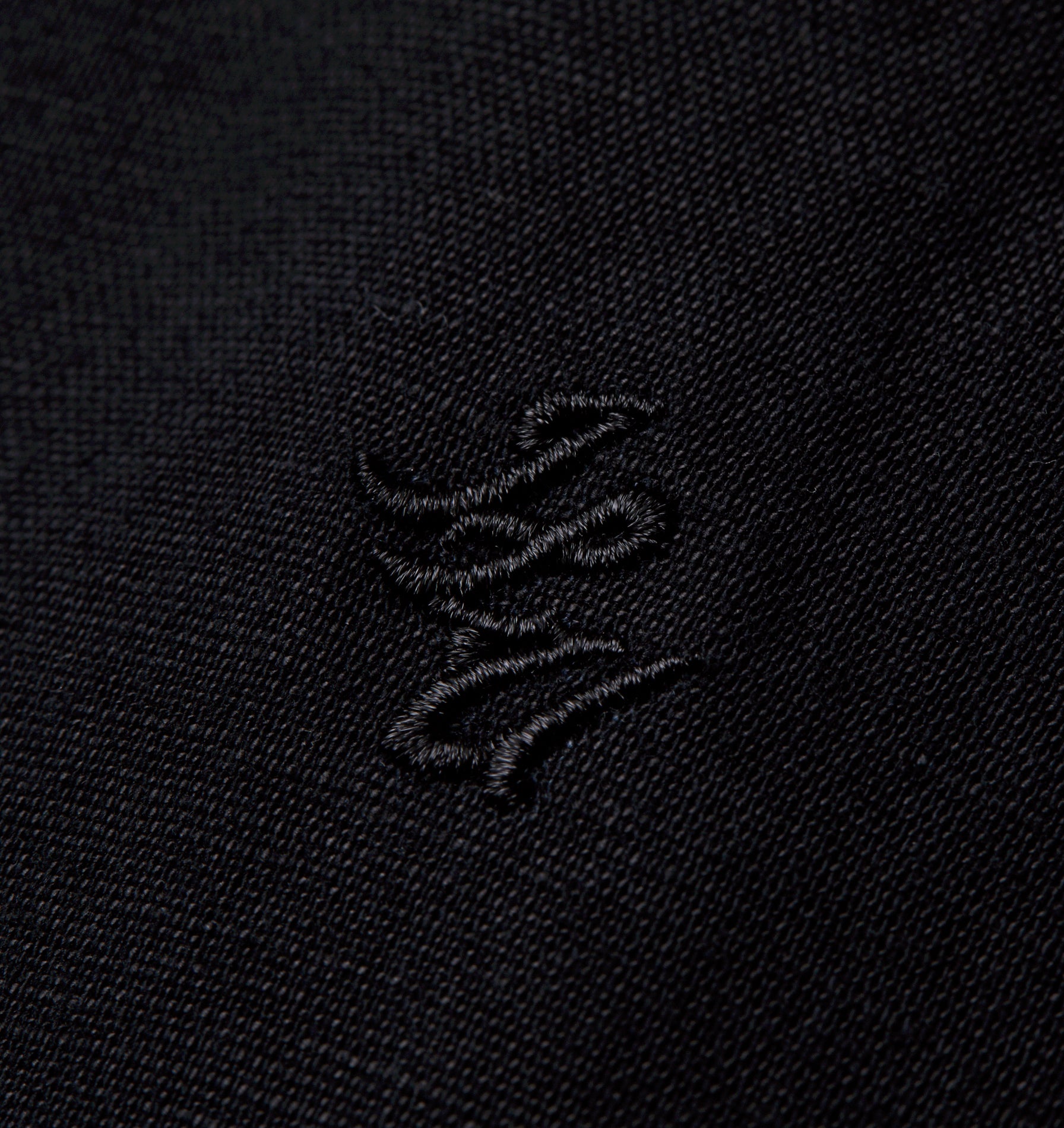 Linen Dawson Boxy SS Shirt - Black