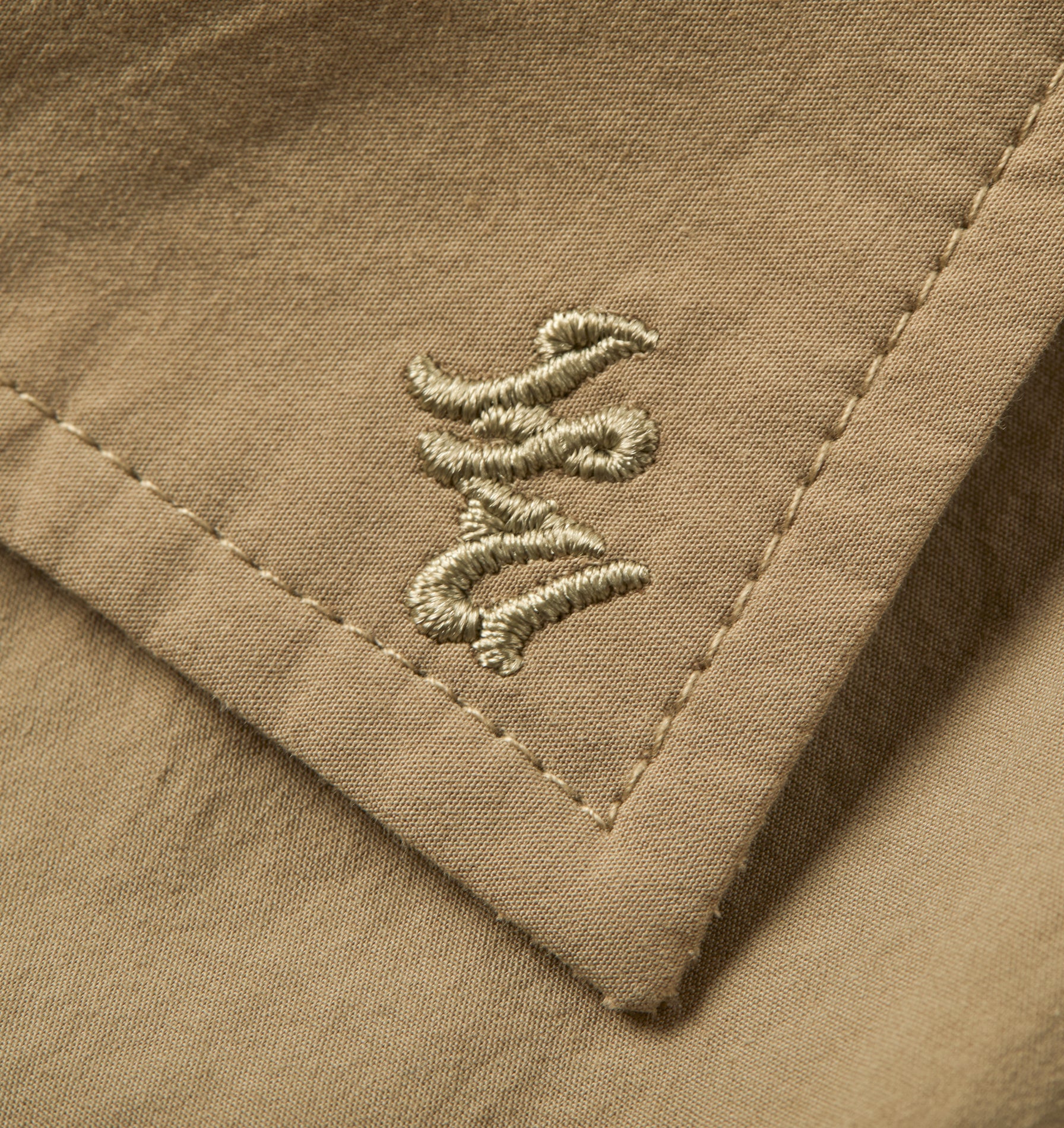 Box Cuban Collar Shirt - Taupe