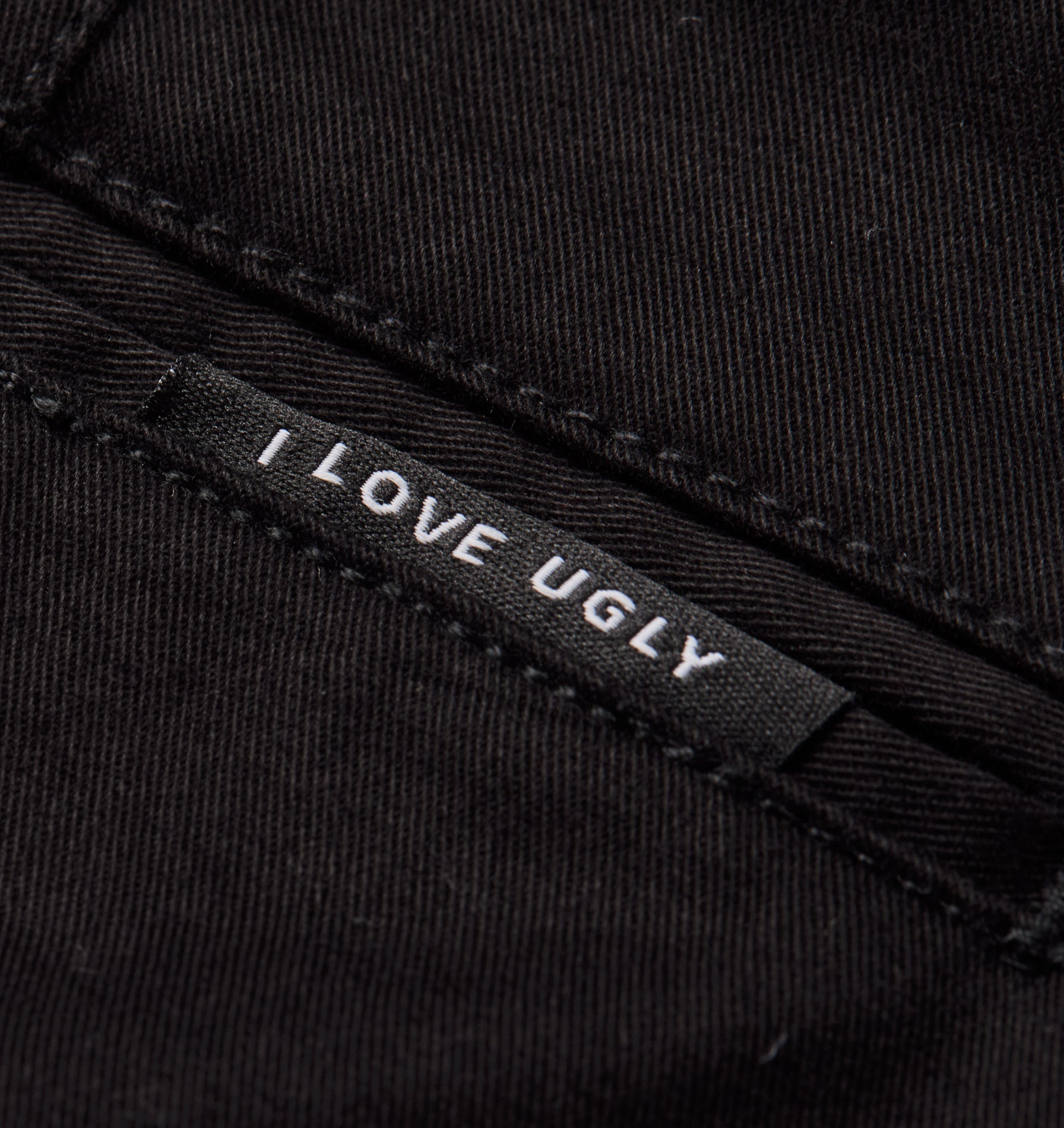 Uniform Straight Pant - Black