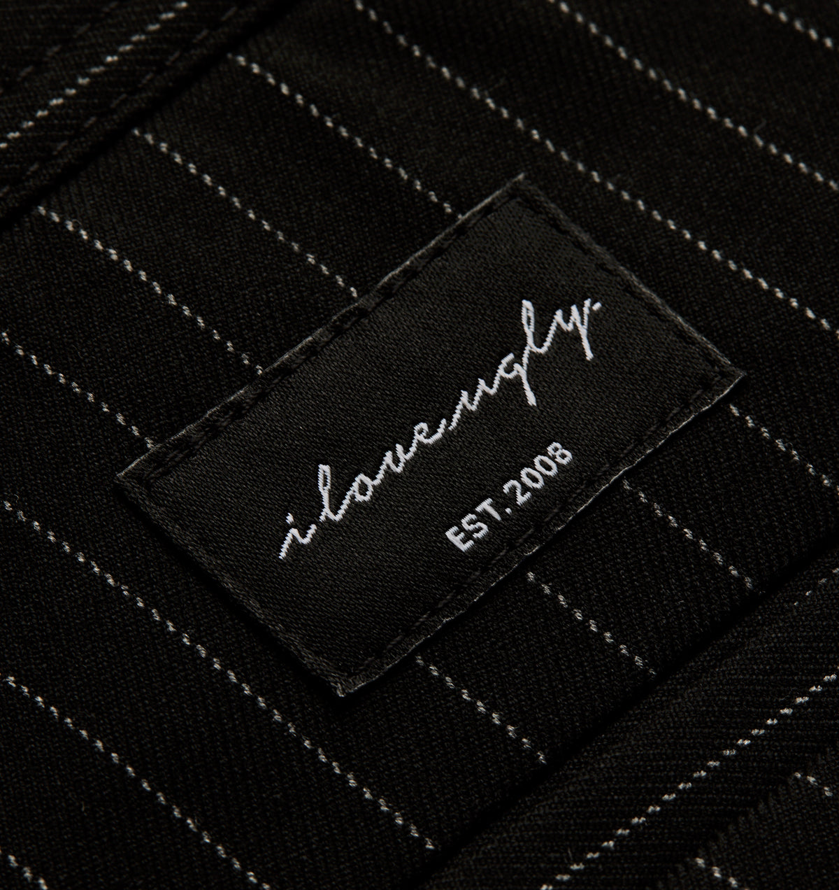 Kobe Dress Pant - Black Pinstripe