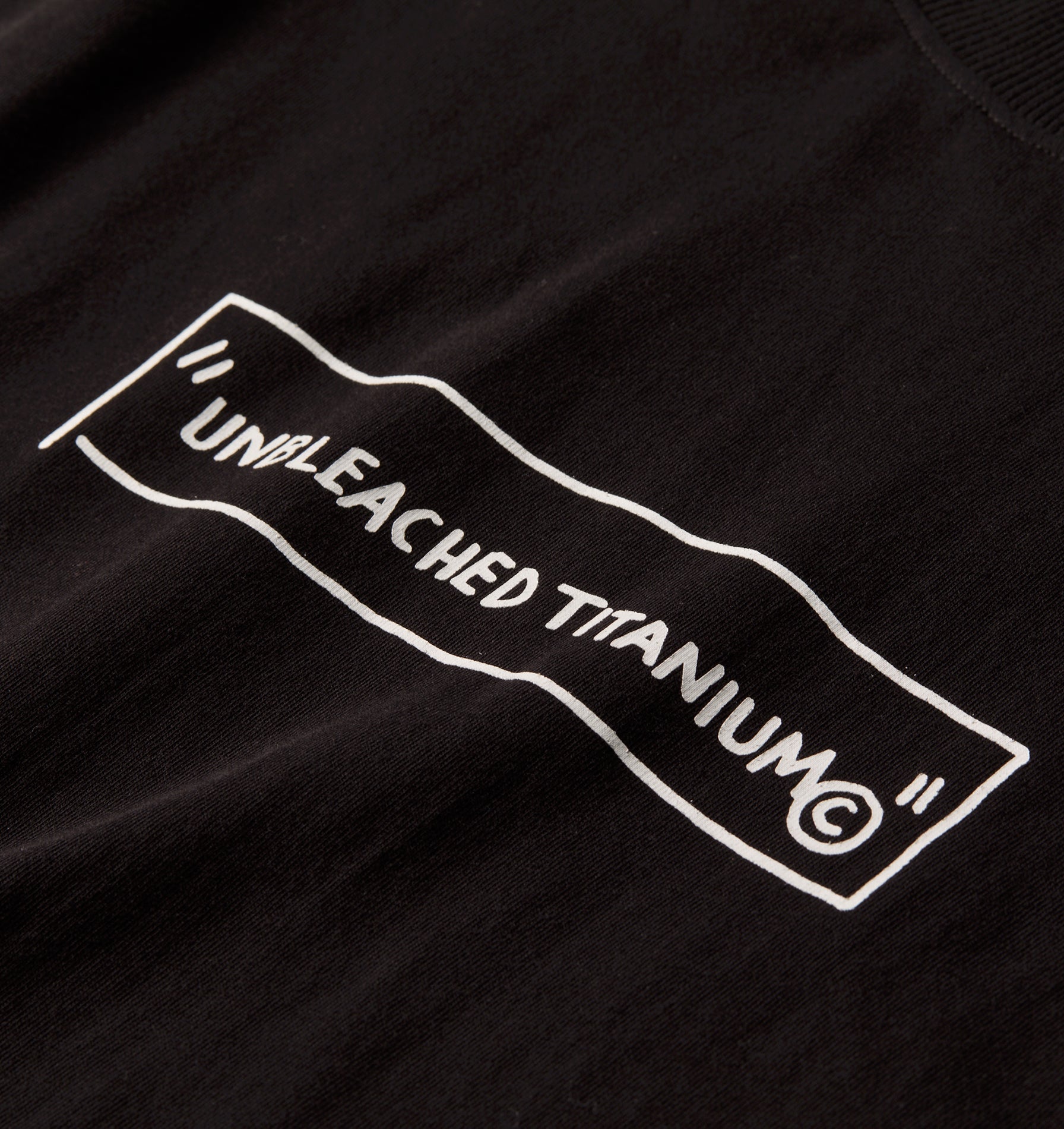 Basquiat Unbleached Box Tee 2.0 - Black