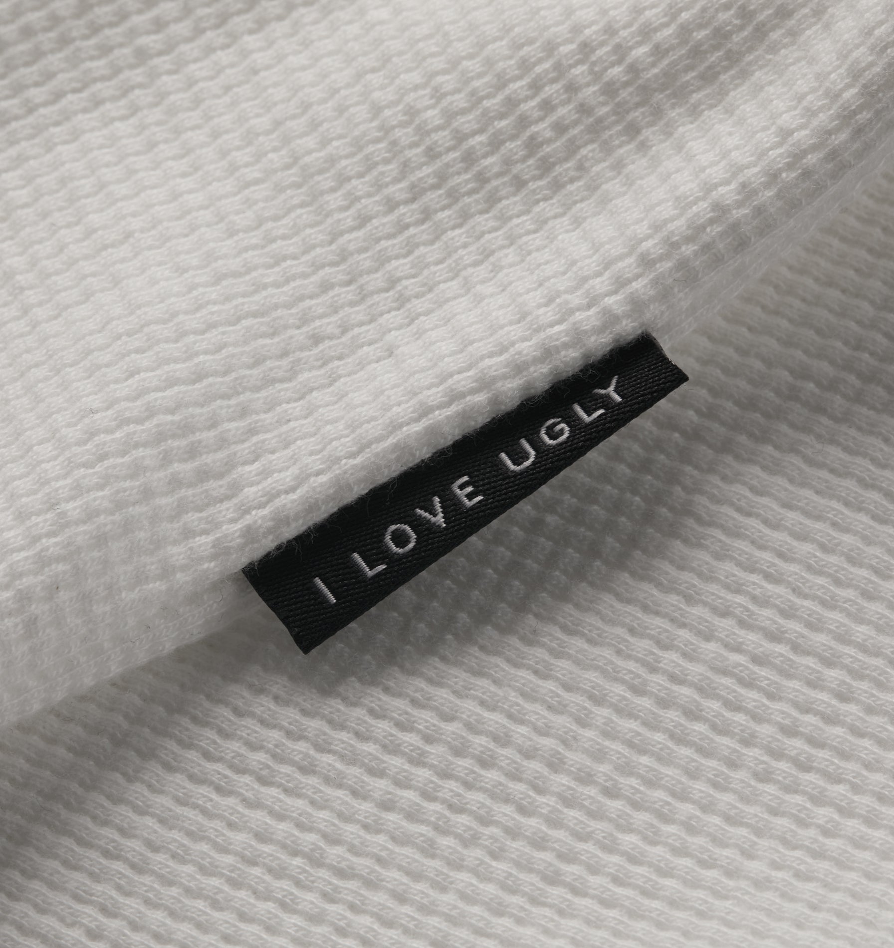 Waffle LS Tee - White