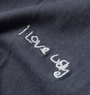 Hand Drawn Uniform Tee - Indigo